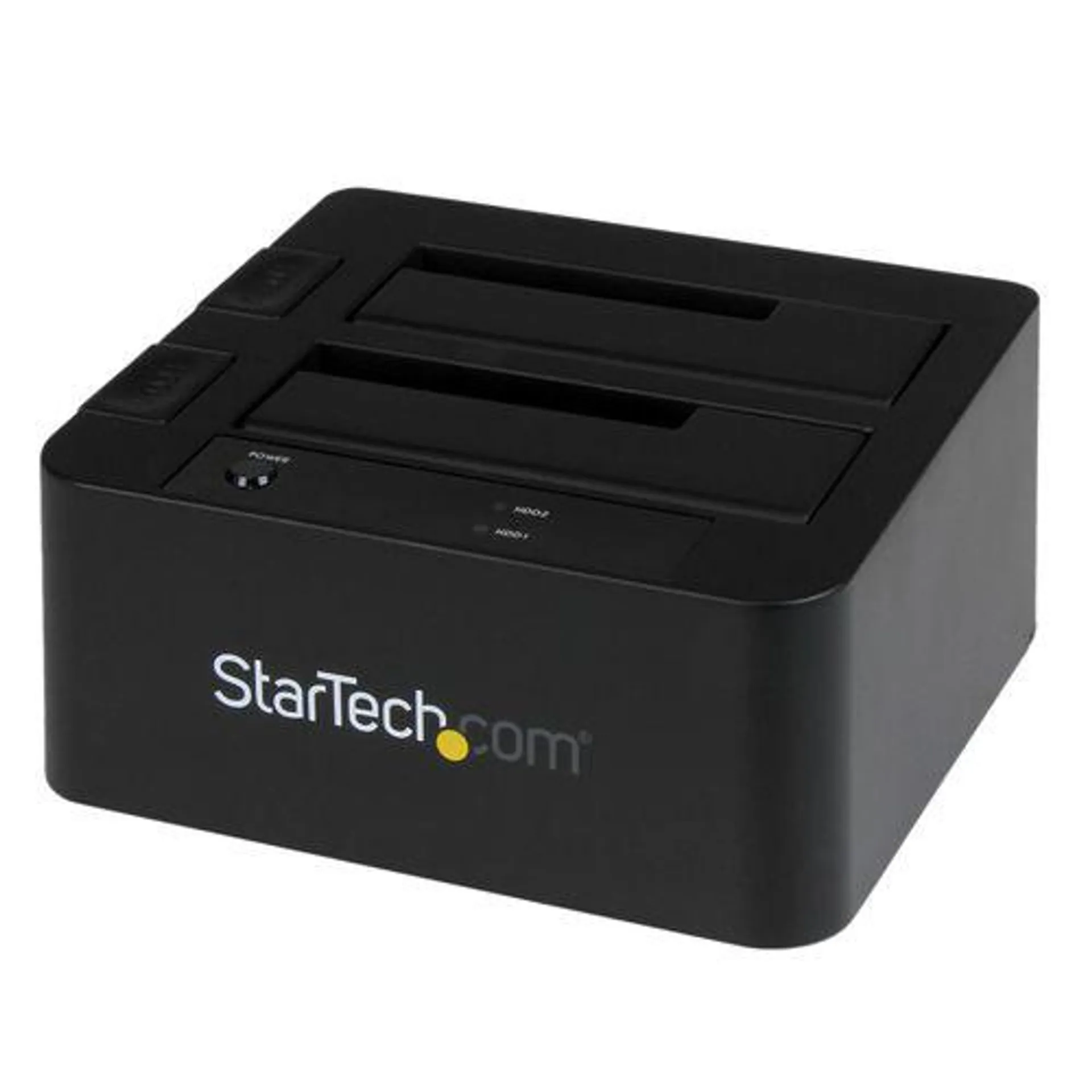 StarTech.com SDOCK2U33EB storage drive docking station USB 3.2 Gen 1 (3.1 Gen 1) Type-B Zwart