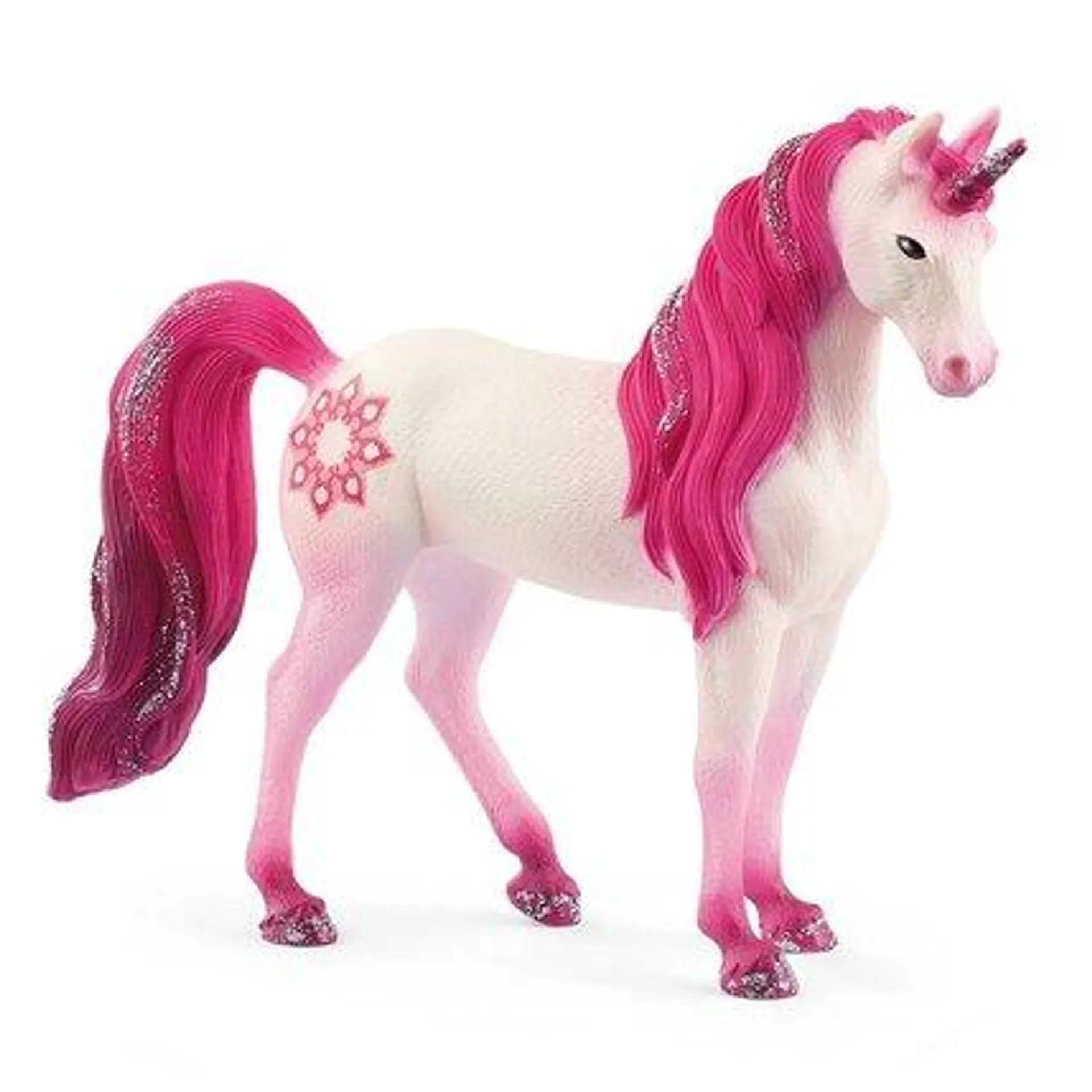 FIGURINE LICORNE MANDALA JUMENT