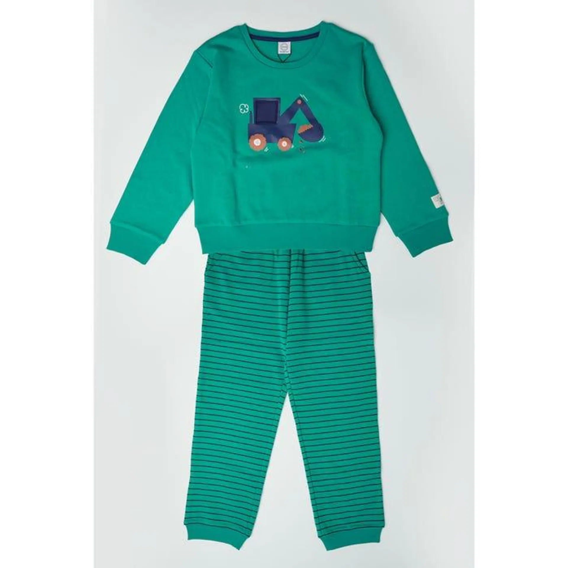 Kids pyjamaset met tractor