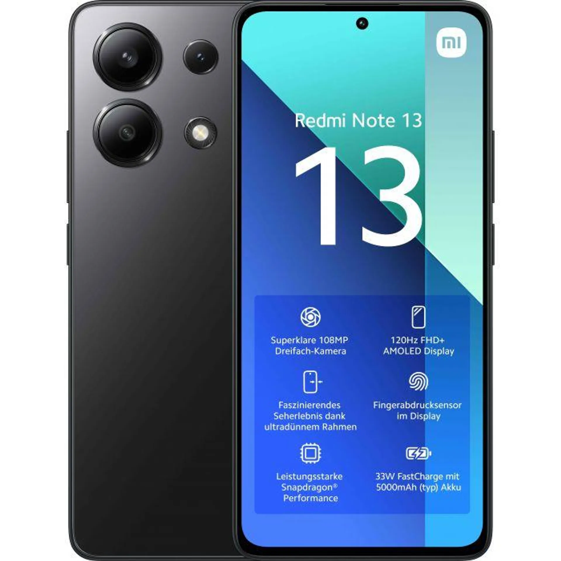 Xiaomi Redmi Note 13 128GB - Zwart