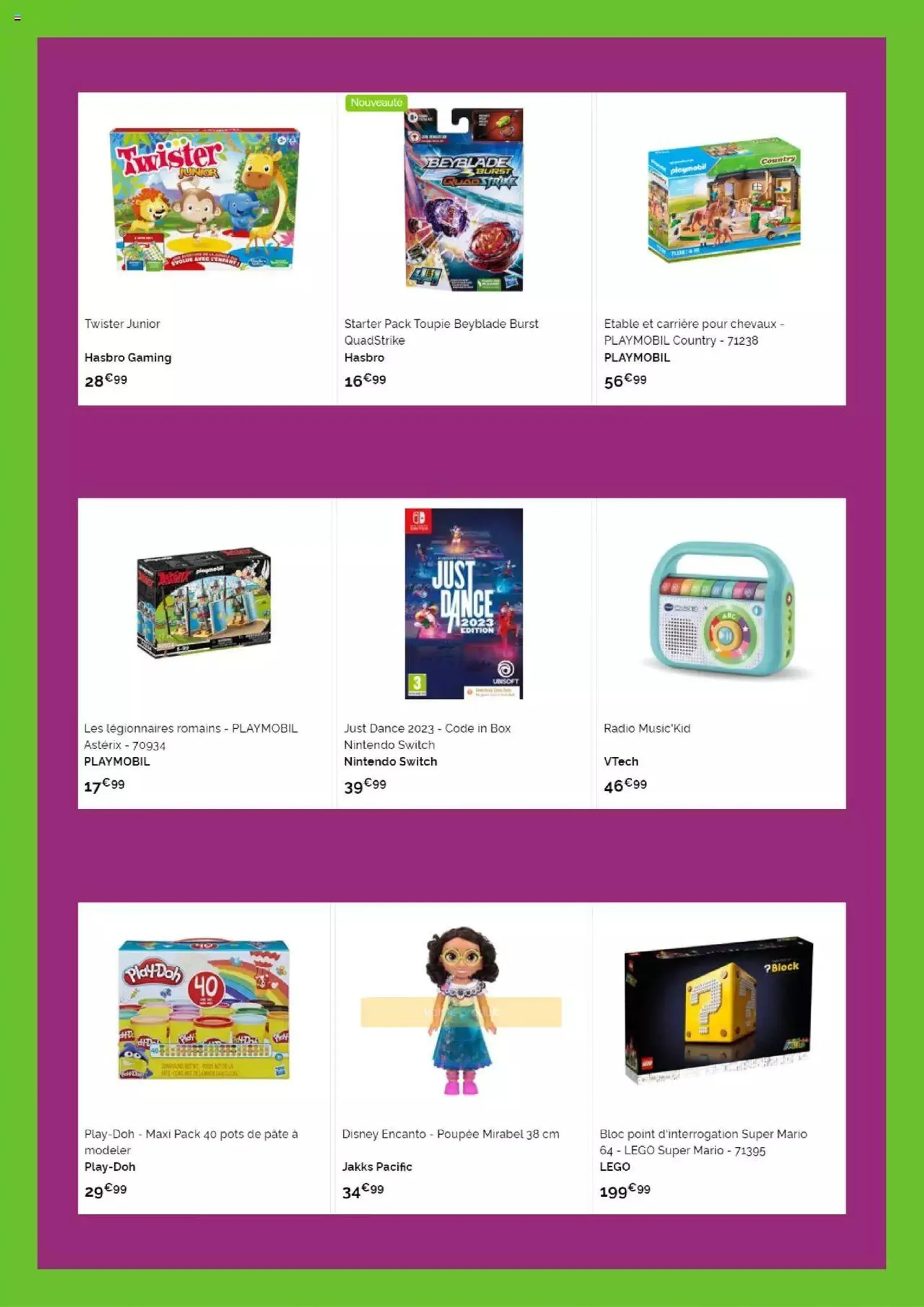 Maxi Toys folder / publicité - 1