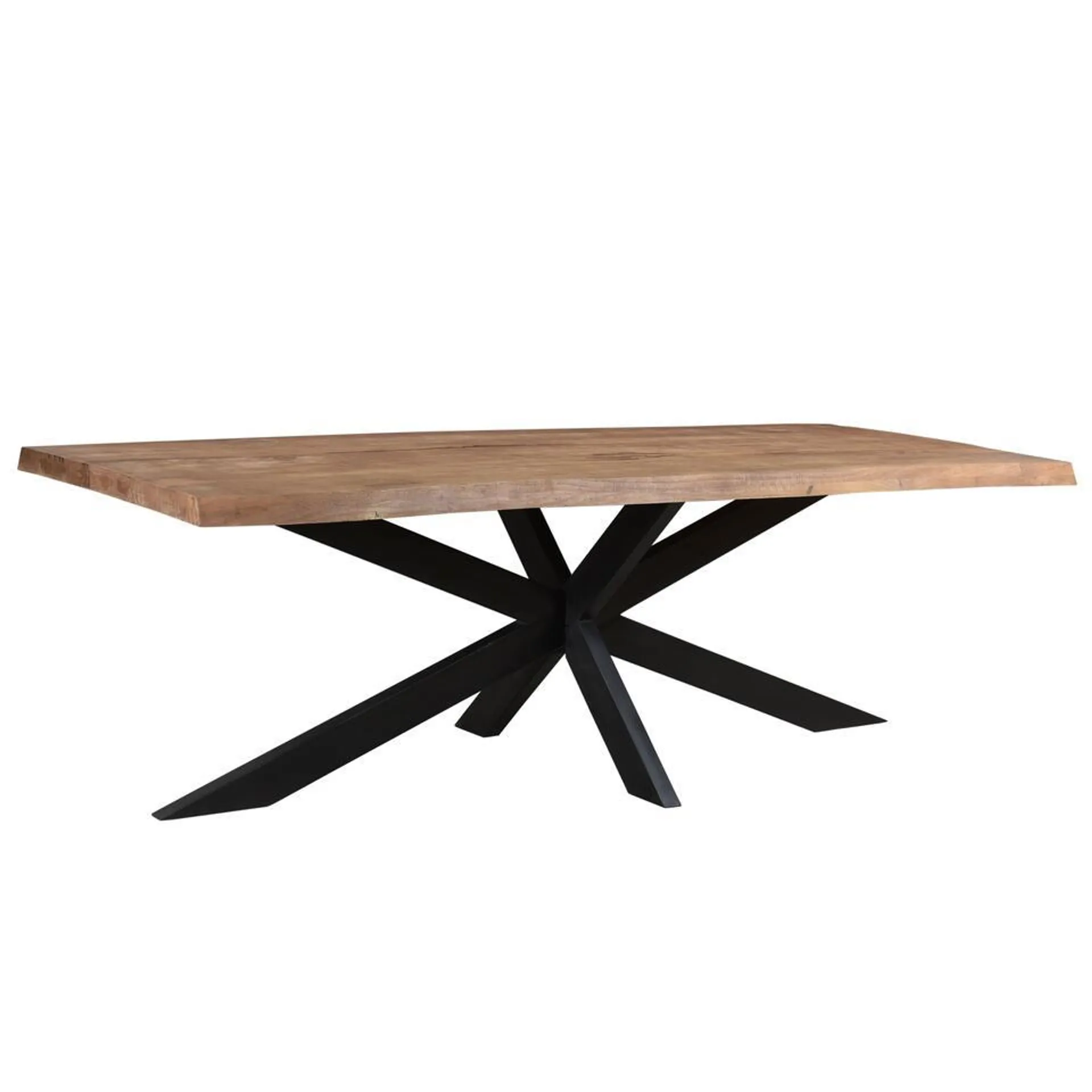 Brix - Bruine Eetkamertafel - 220 cm - Mangohout