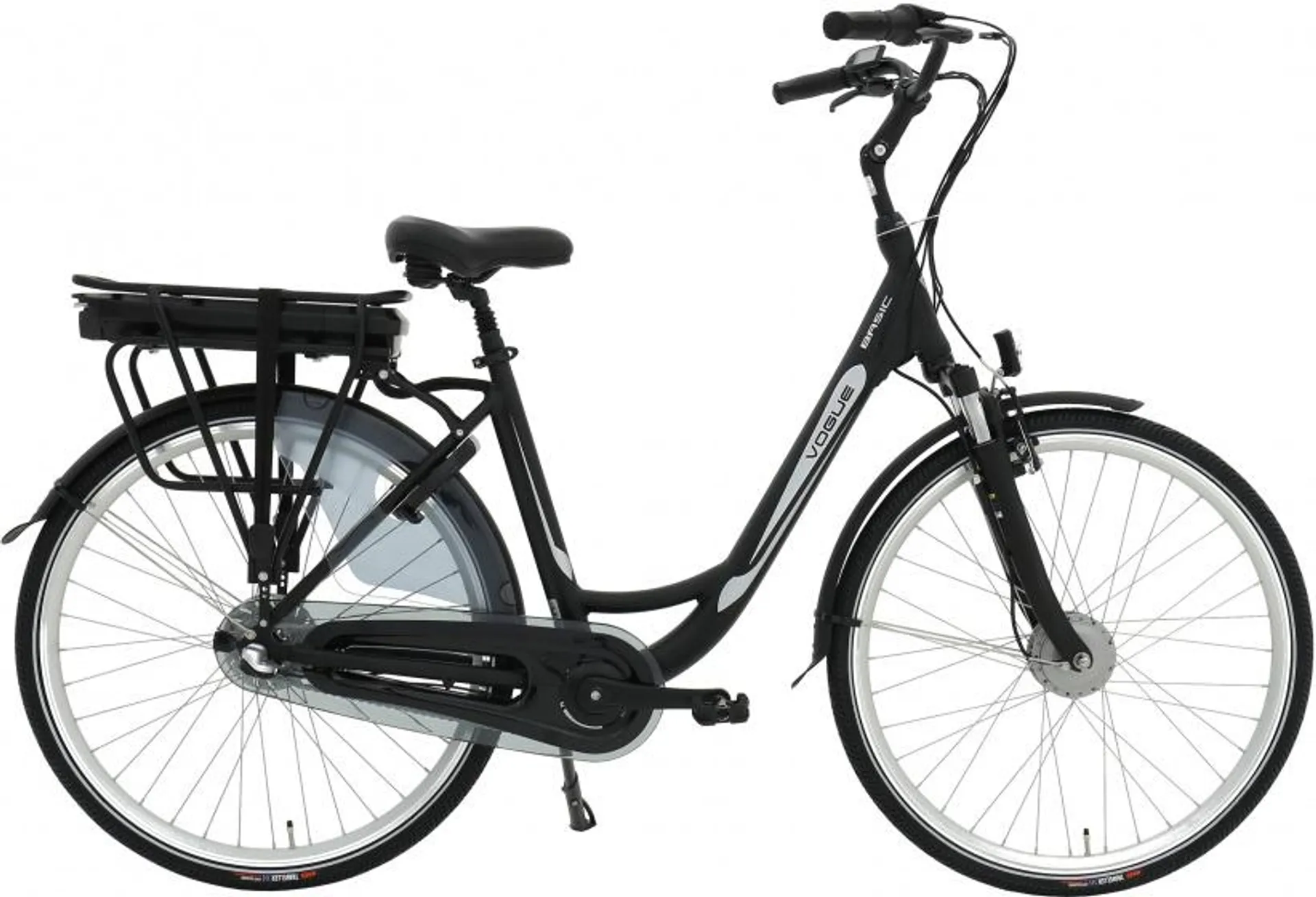 Vogue Basic 28 Inch Dames 7V Rollerbrake Matzwart/Zwart