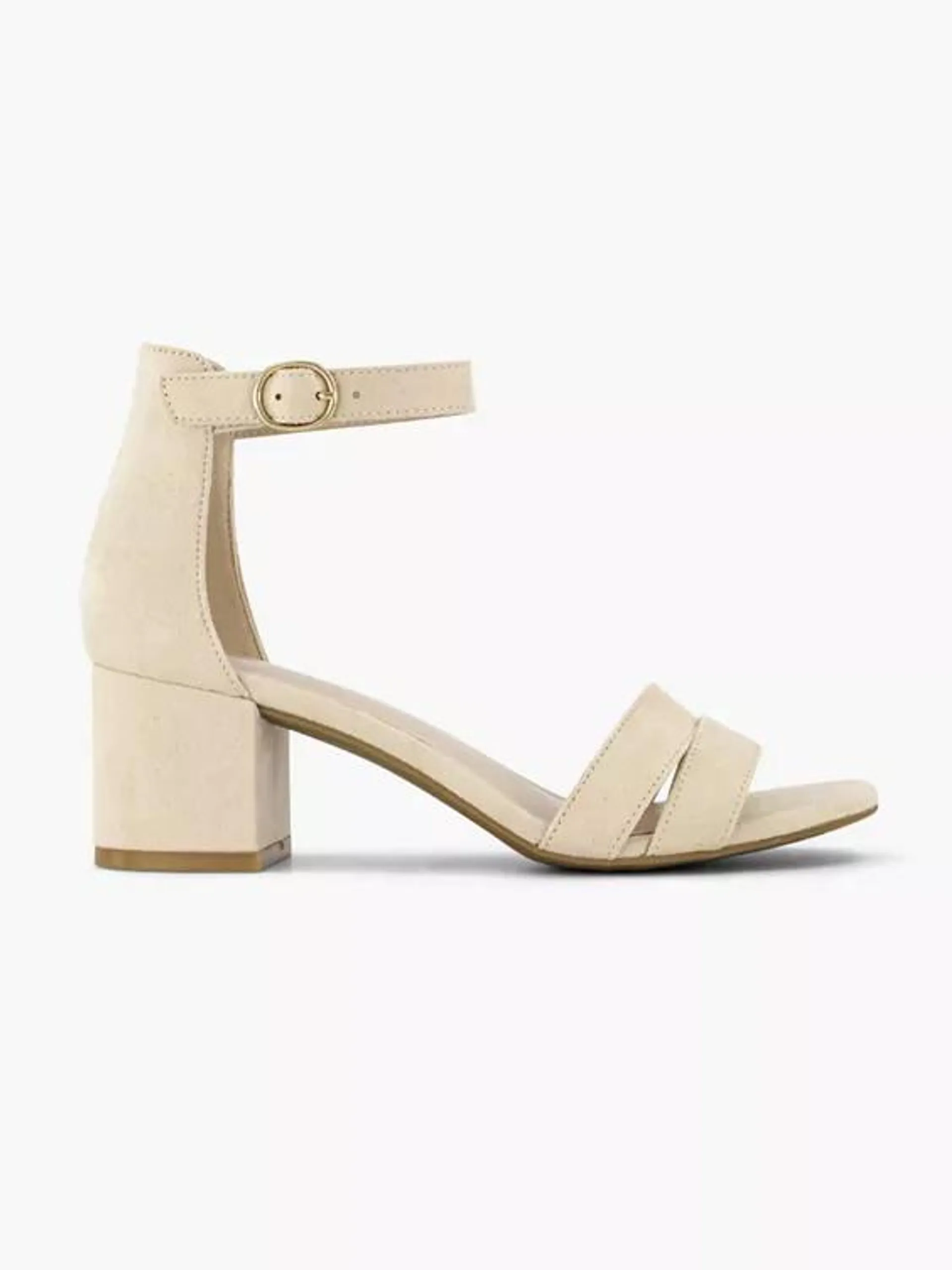 Beige sandalette