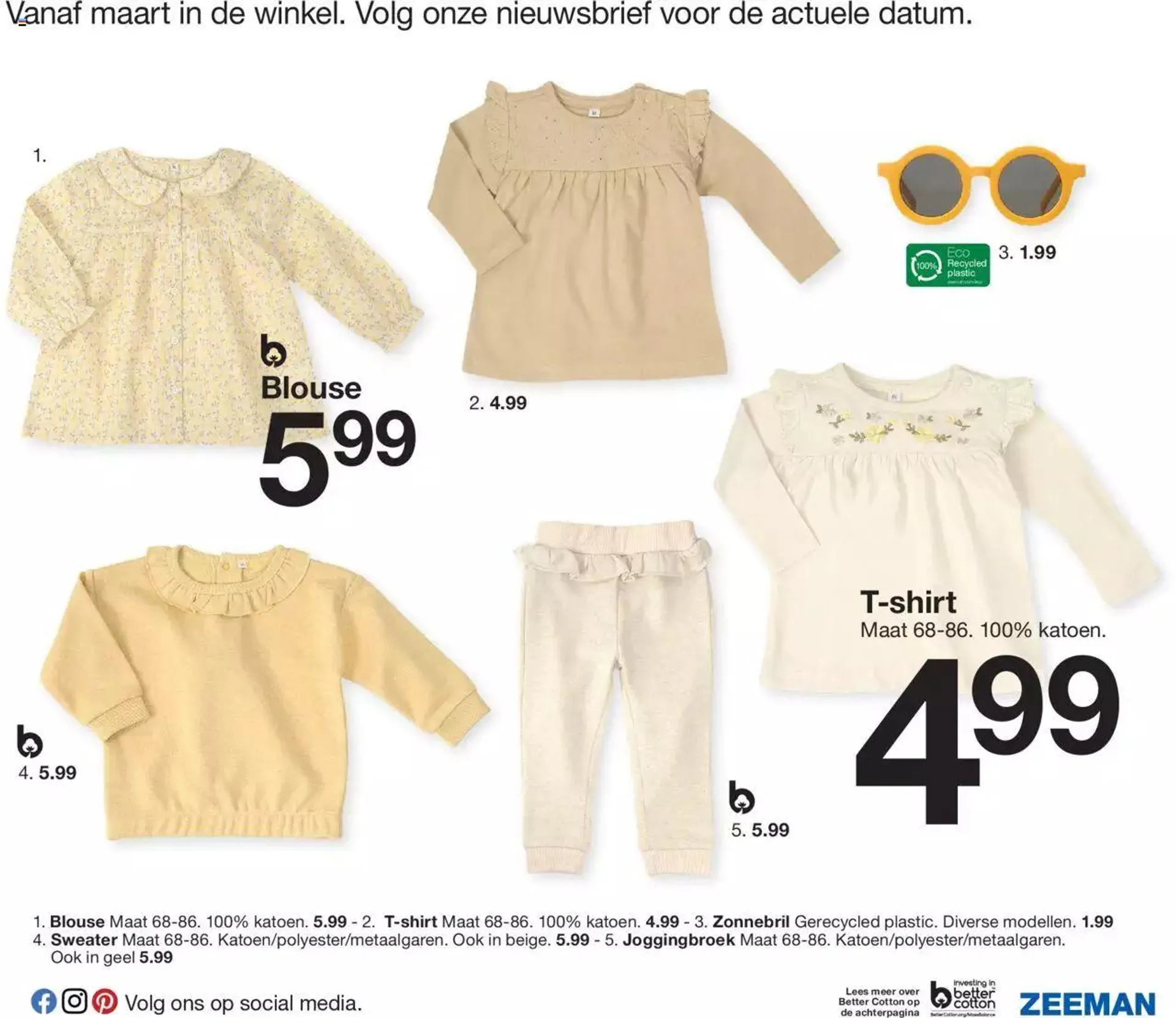 Zeeman babycollectie folder van 1 januari tot 31 december 2023 - folder pagina 27