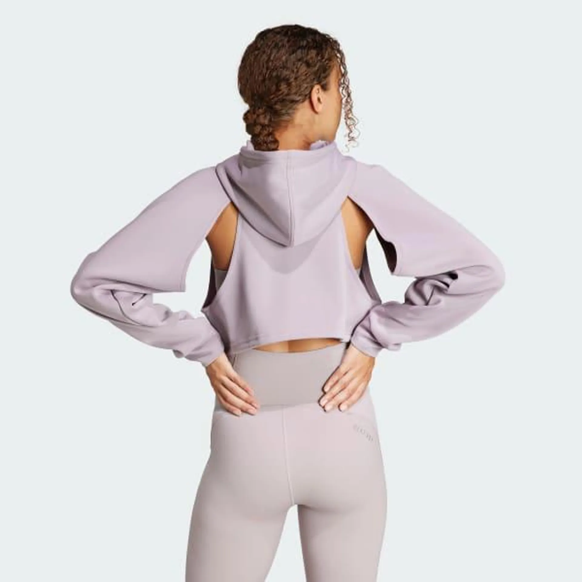 HIIT AEROREADY Crop Training Hoodie