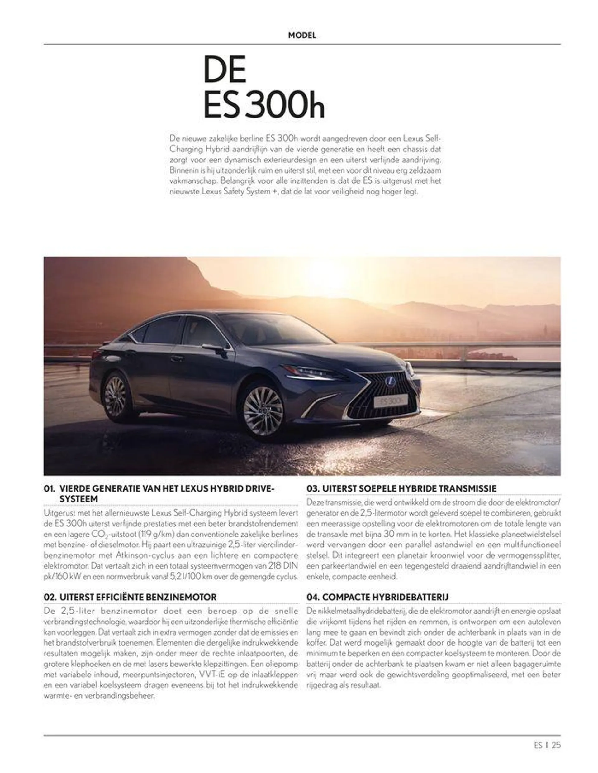  LEXUS E.S van 23 november tot 23 november 2024 - folder pagina 25