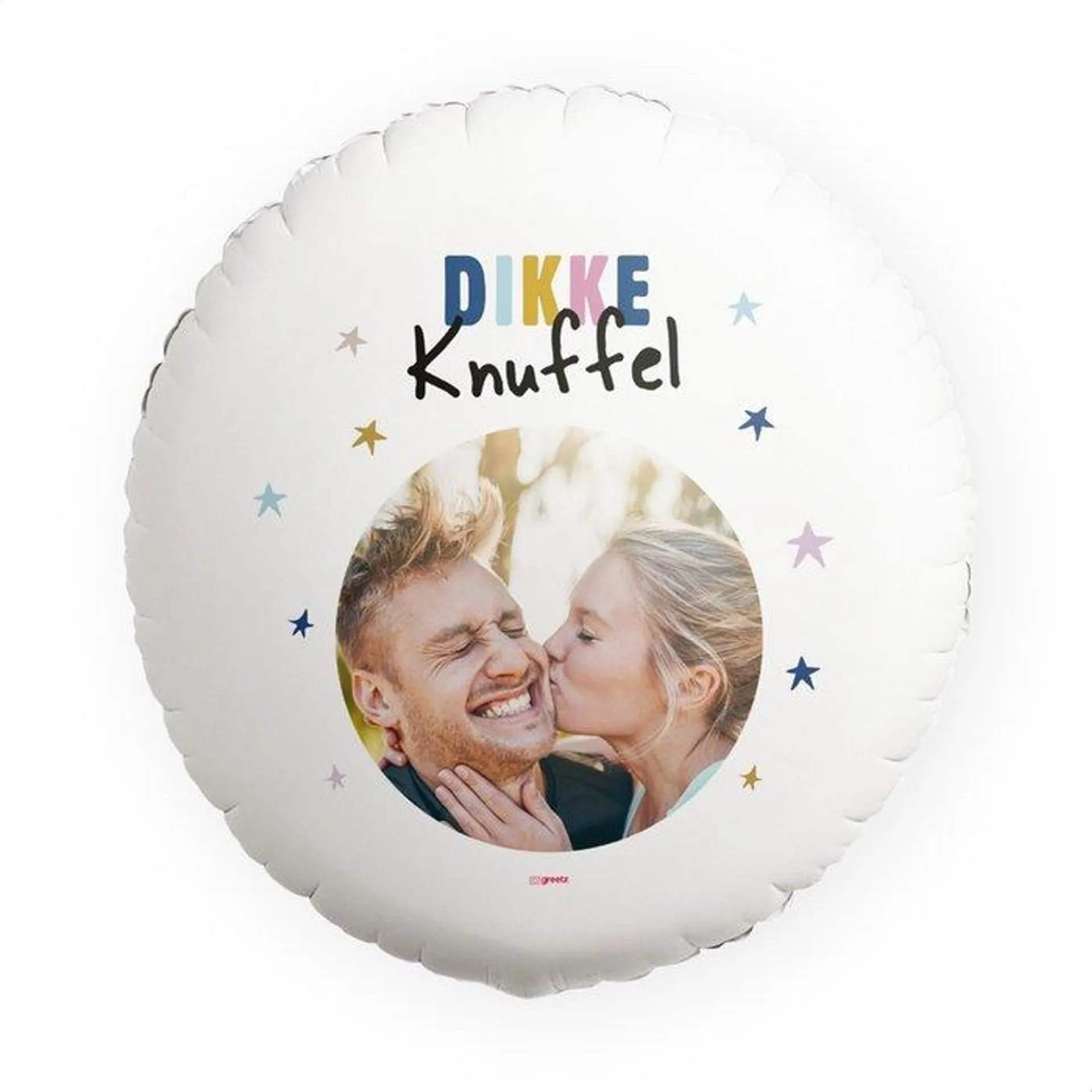 Ballon | Dikke knuffel | met eigen foto