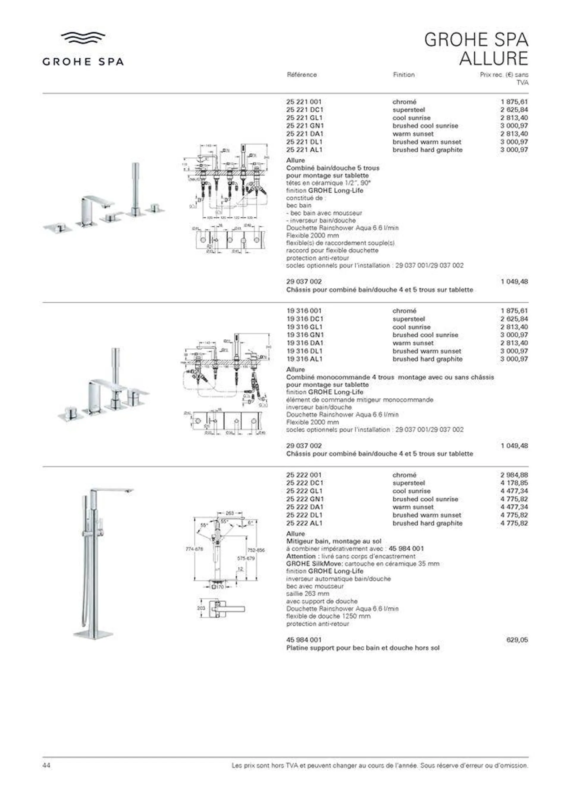 CATALOGUE 2024 van 2 februari tot 31 januari 2025 - folder pagina 44