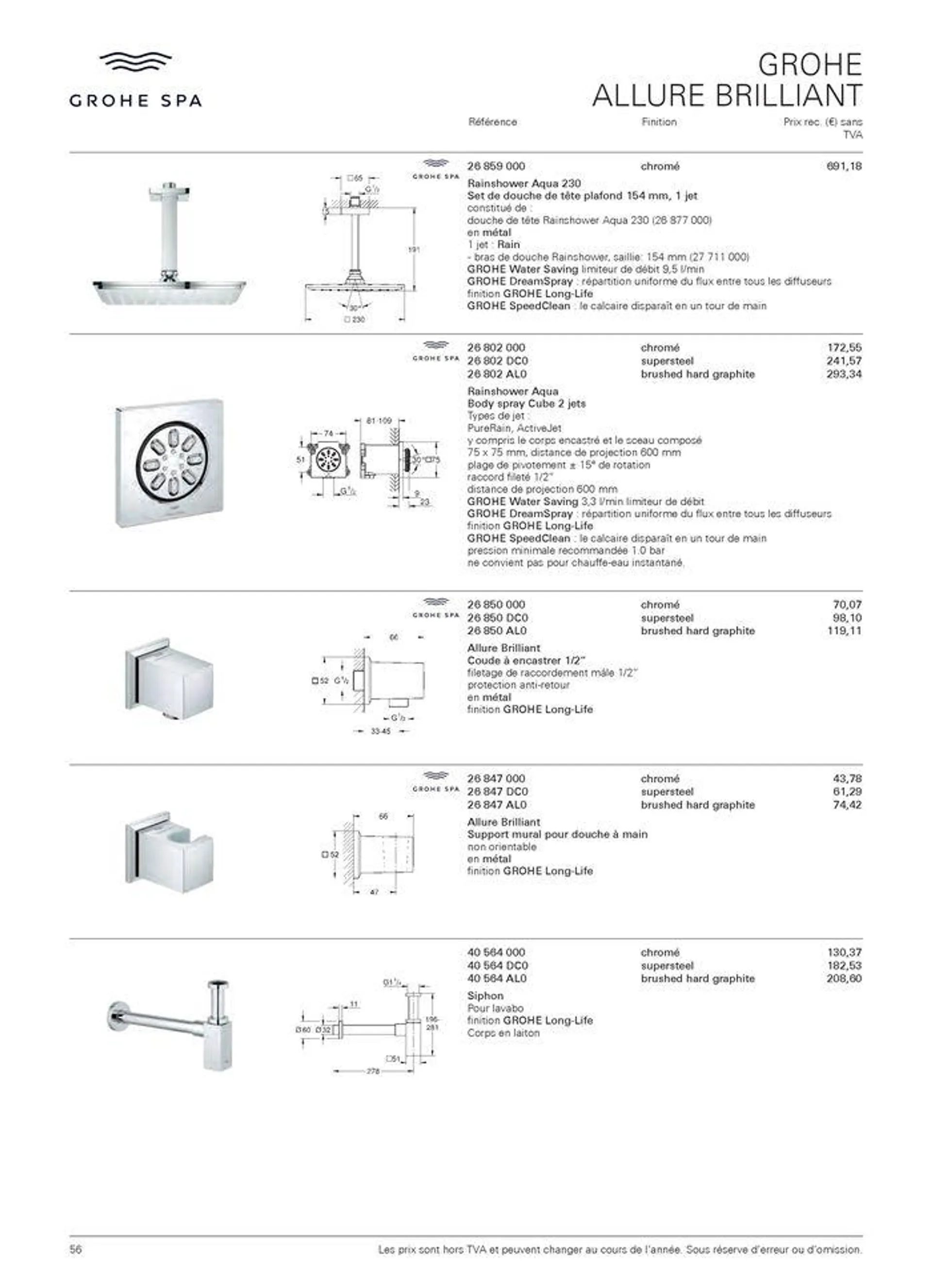 CATALOGUE 2024 van 2 februari tot 31 januari 2025 - folder pagina 56