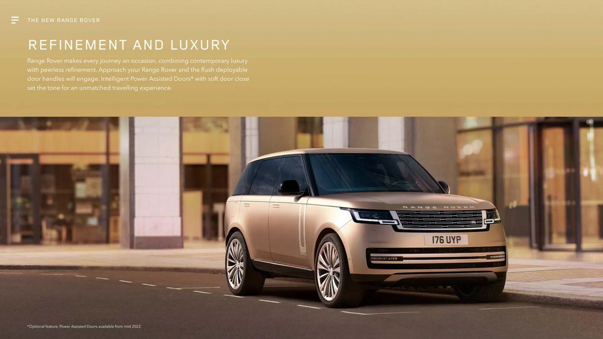 THE NEW RANGE ROVER van 13 oktober tot 13 oktober 2024 - folder pagina 12