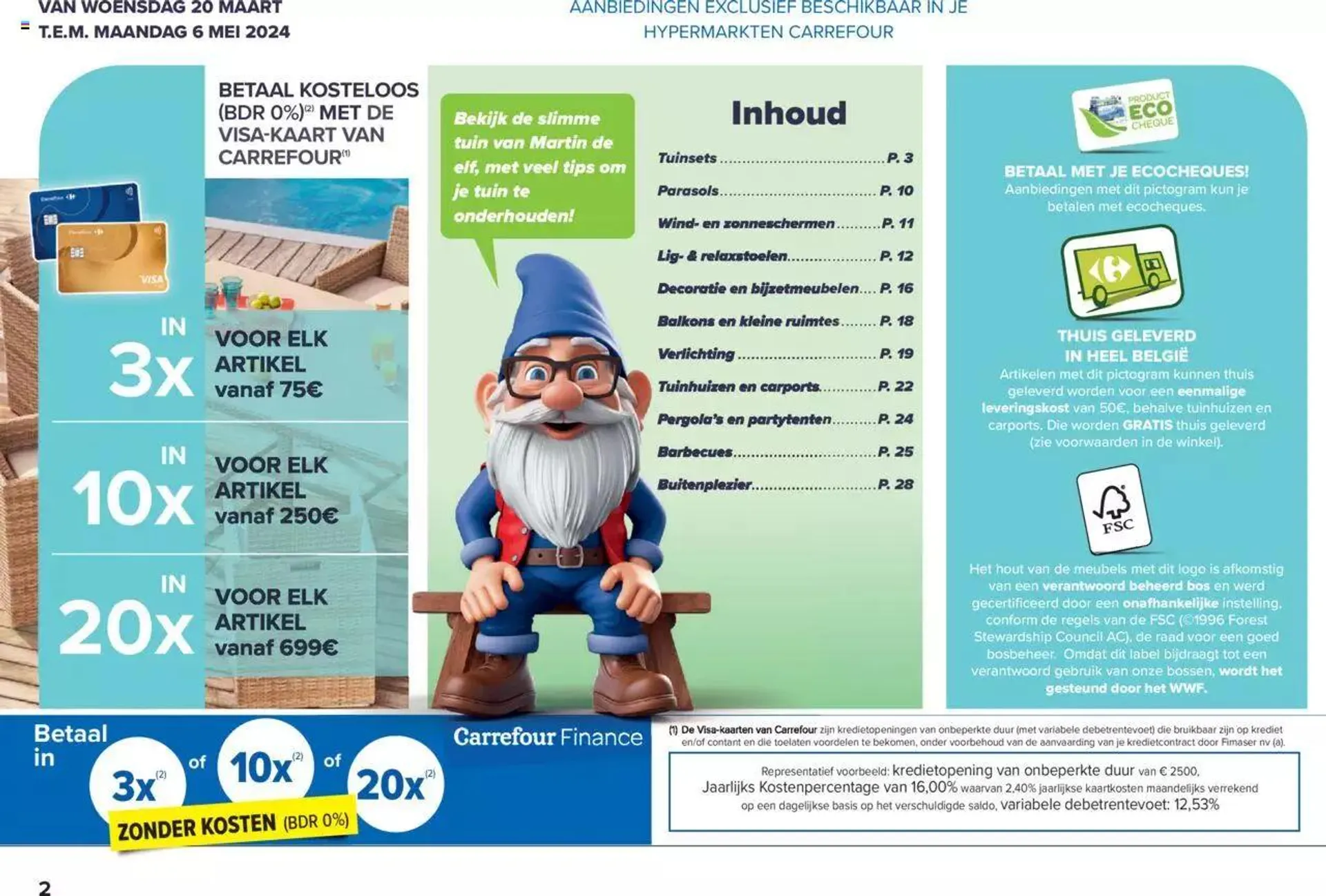 Carrefour Tuinspecial van 30 juni tot 31 december 2024 - folder pagina 2