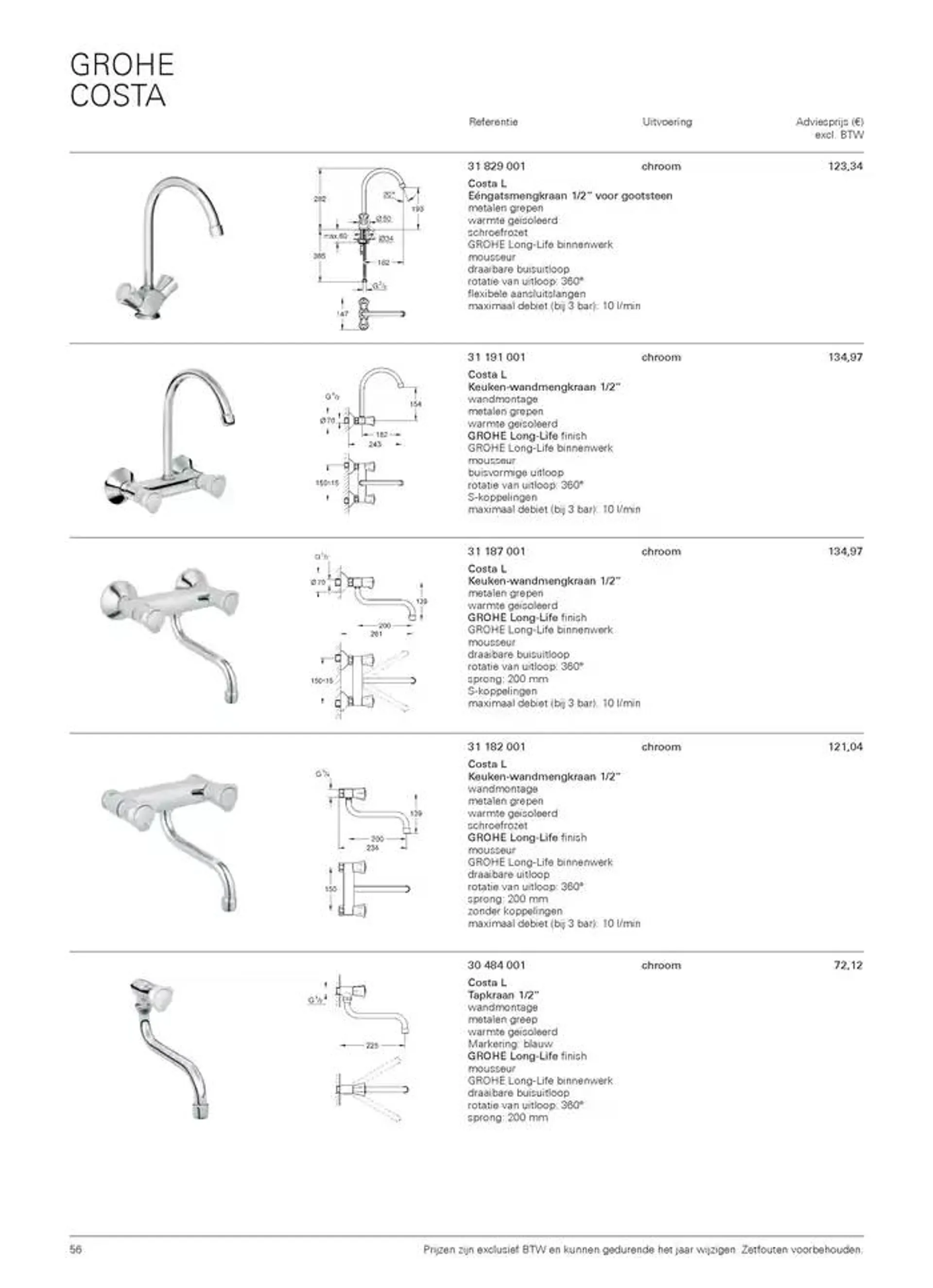 Catalogus Keuken van 16 oktober tot 31 december 2024 - folder pagina 56