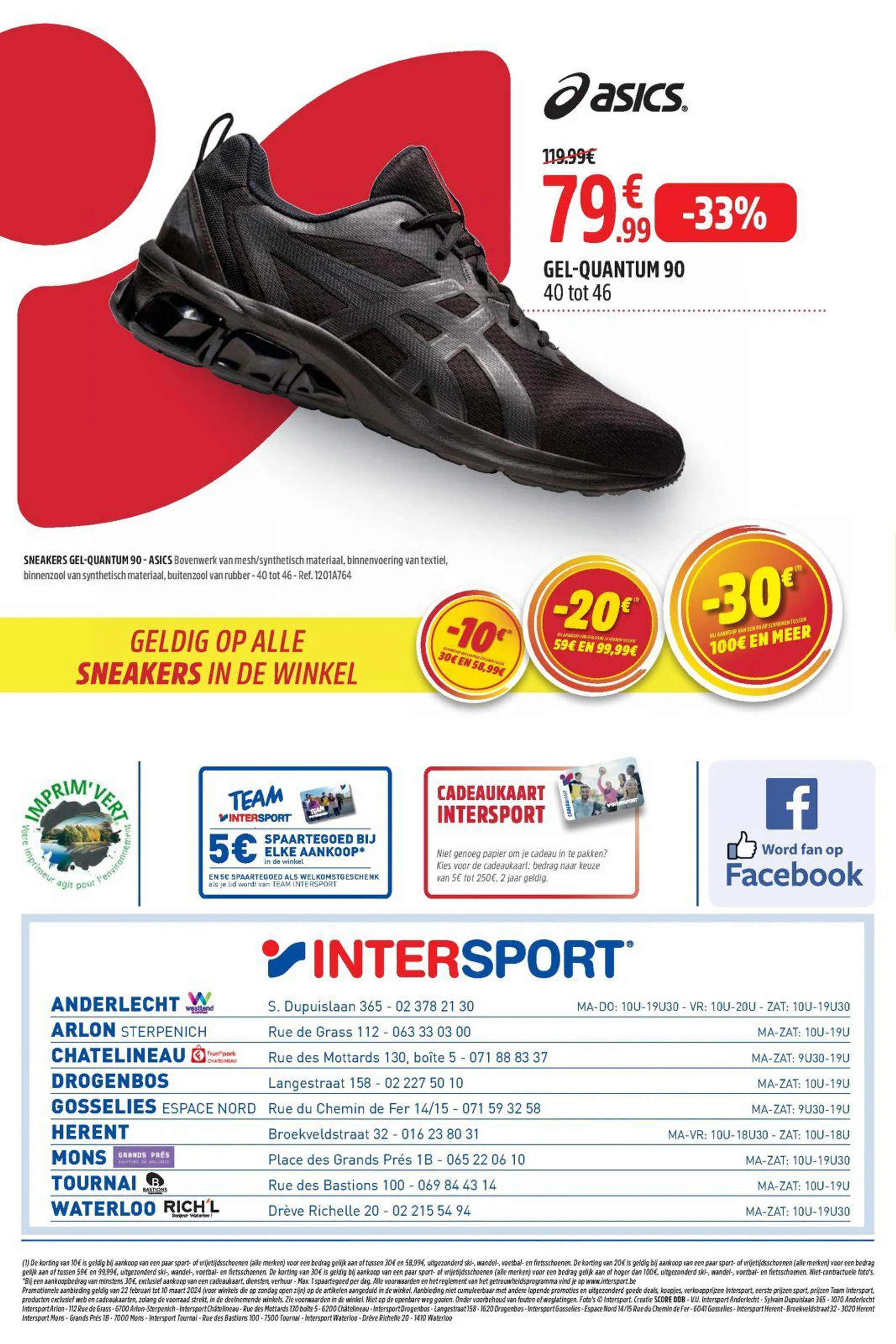 Intersport folder tot 10.03.2024 van 23 februari tot 10 maart 2024 - folder pagina 8