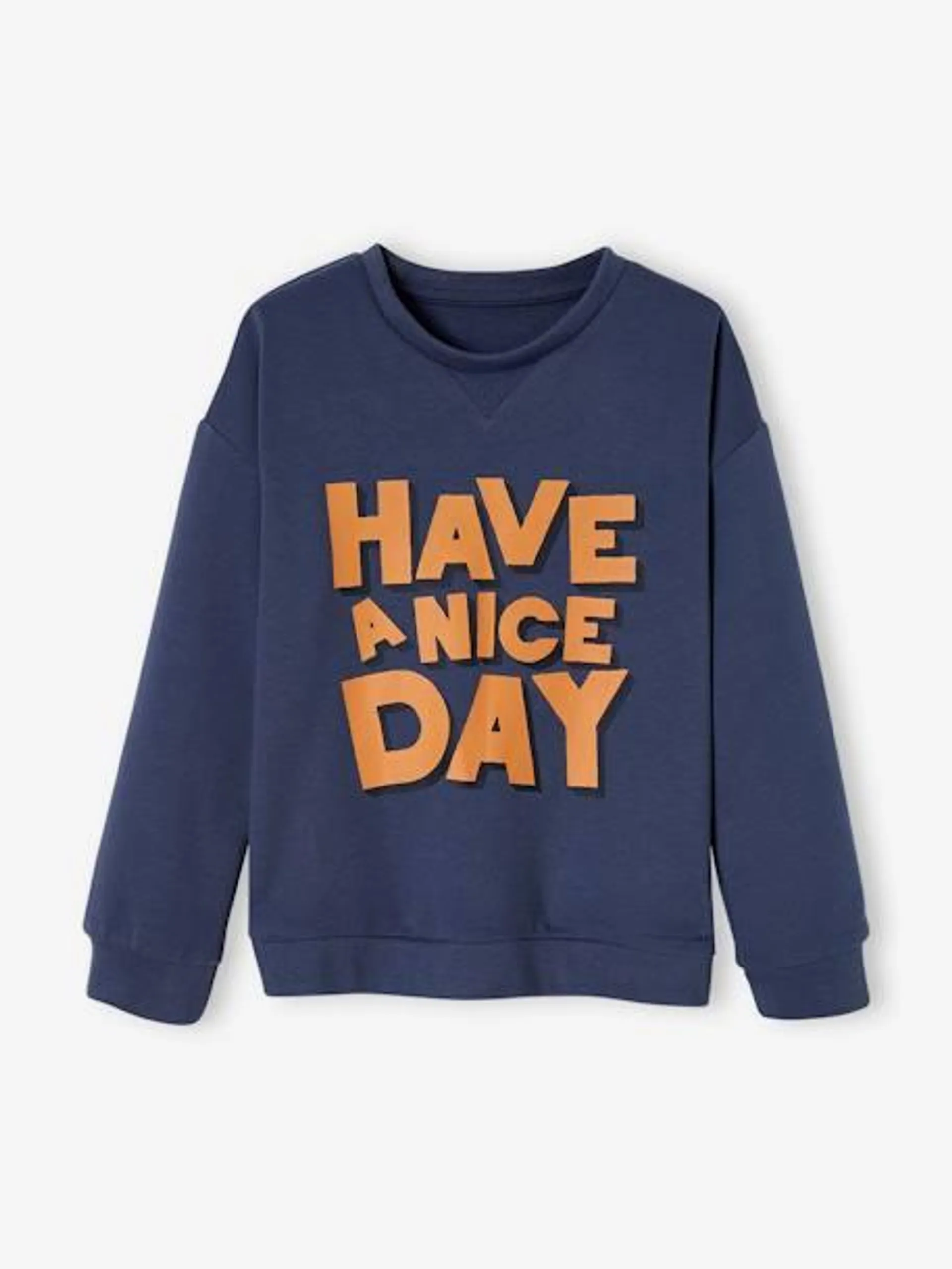 Sweat message "Have a nice day" garçon