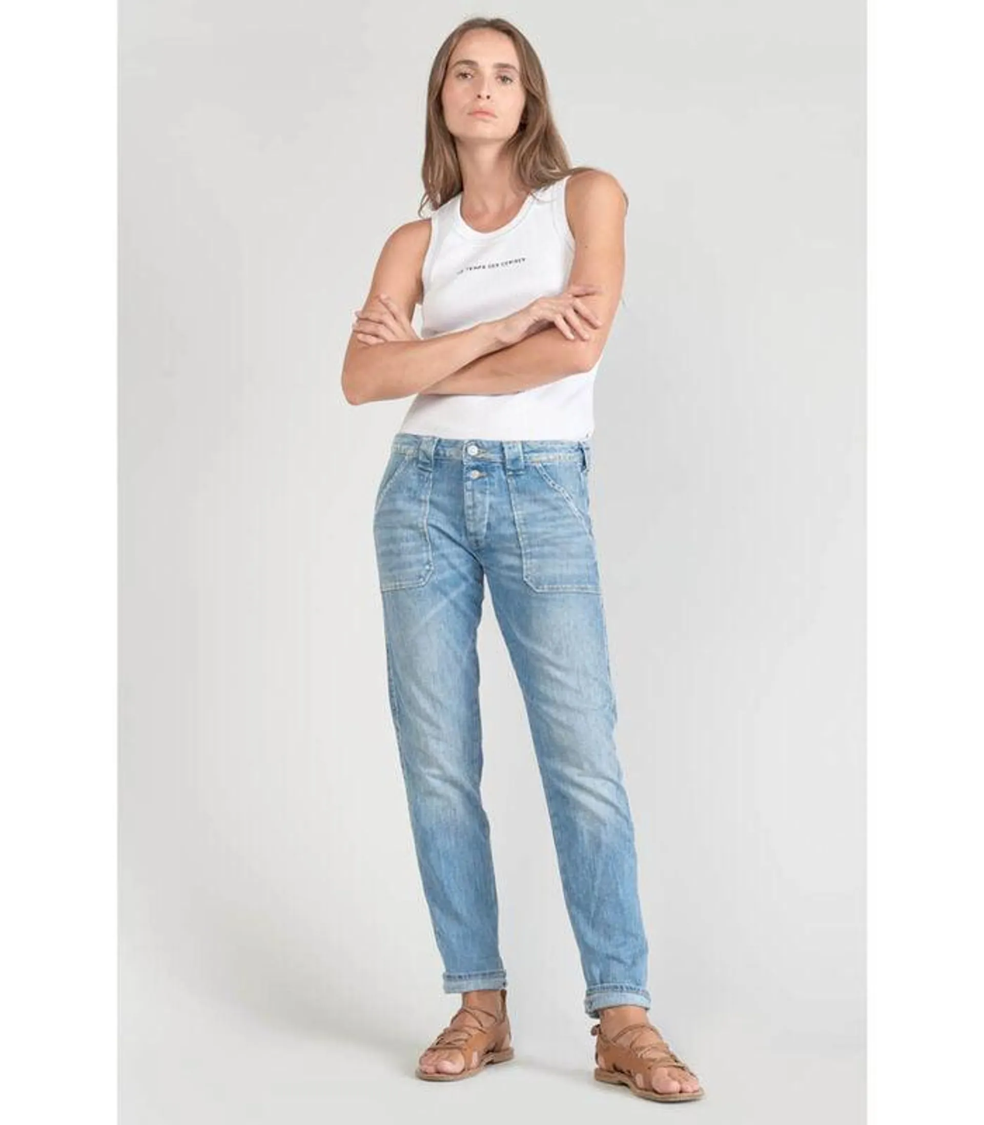 Jeans boyfit 200/43, 7/8