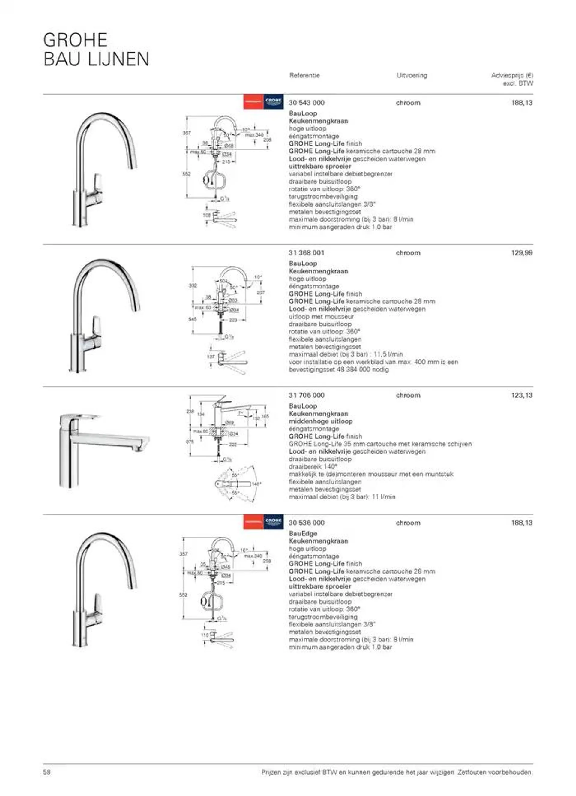 Catalogus Keuken van 16 oktober tot 31 december 2024 - folder pagina 58