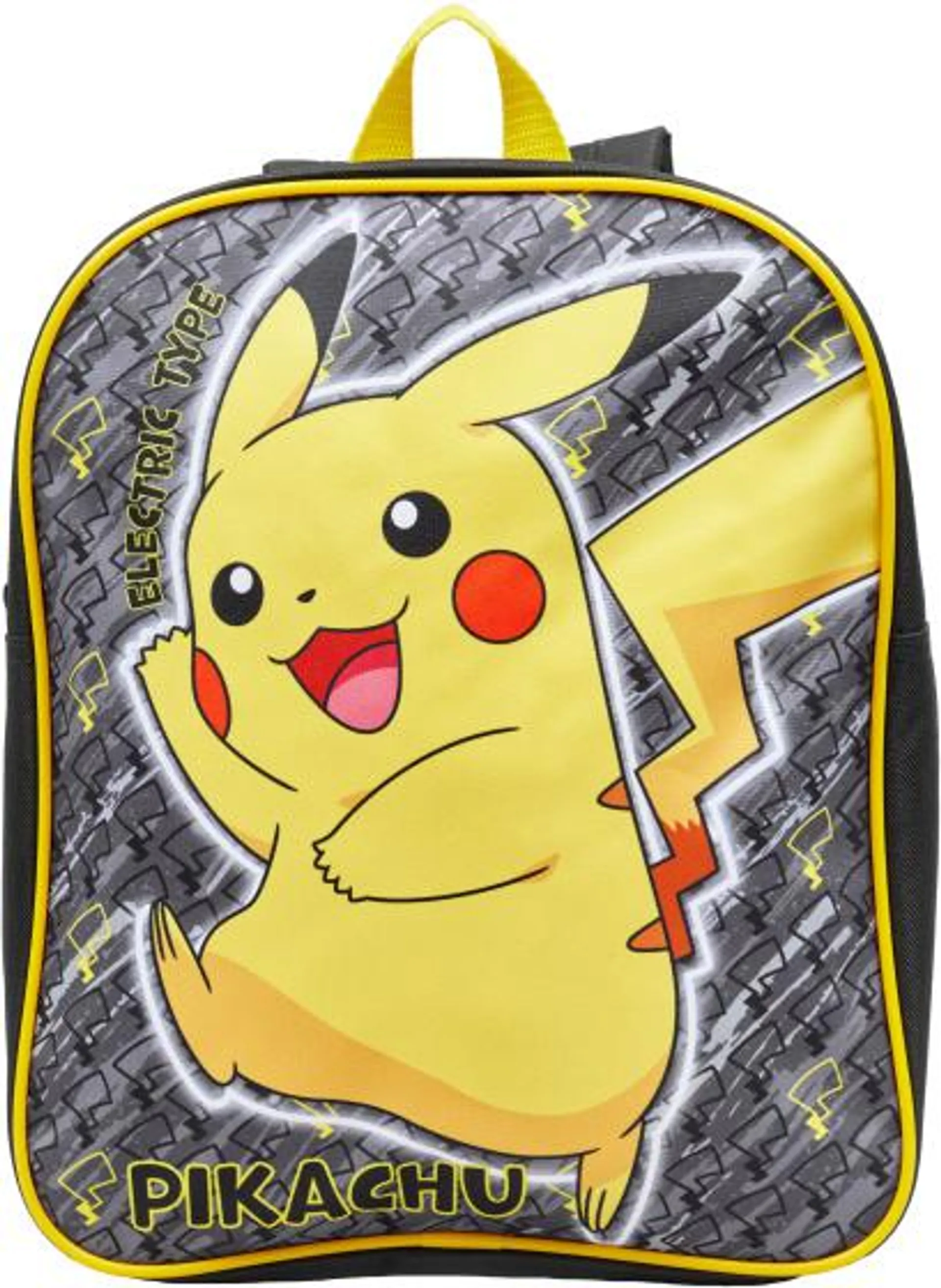 Pokémon Pikachu Kinderrugzak Jongens 31 x 25 cm 5L Zwart/Geel