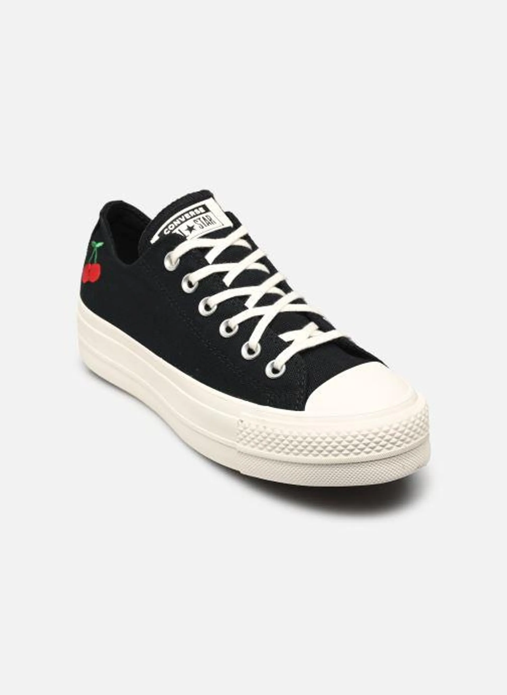 Chuck Taylor All Star Lift Cherry On Ox W - Zwart