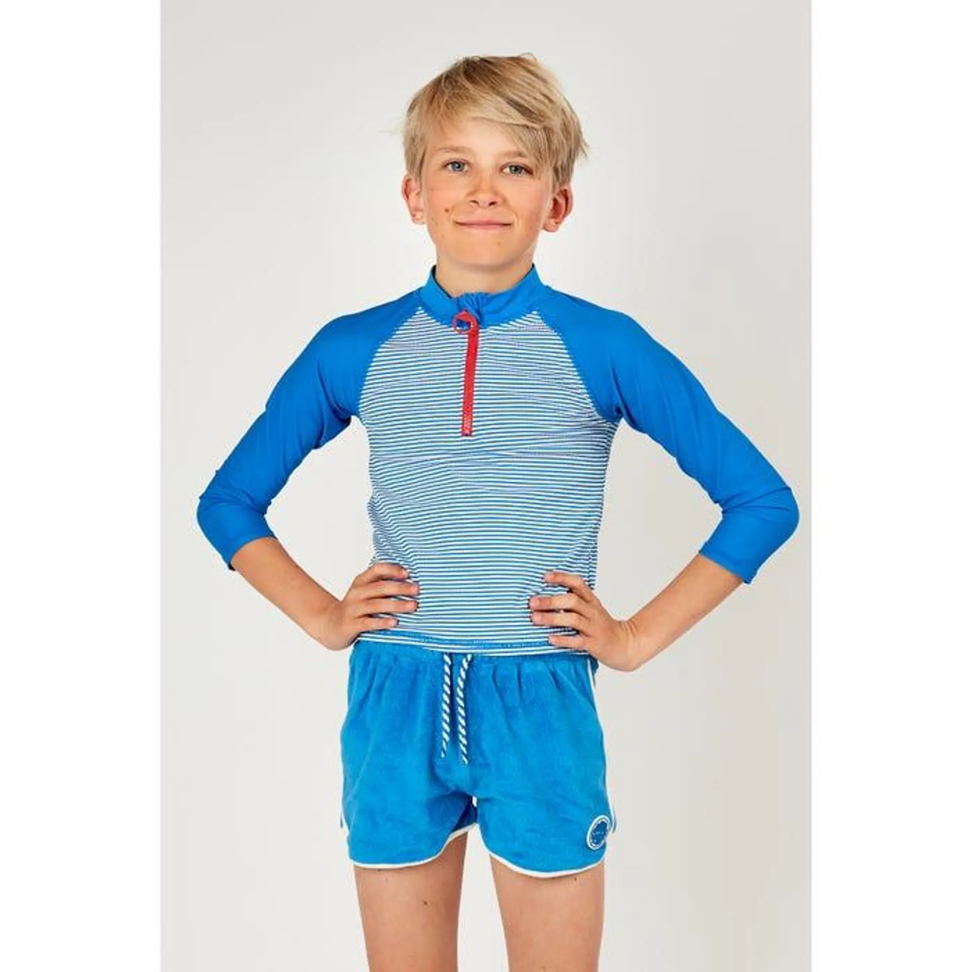 Kids UV shirt strepen patch