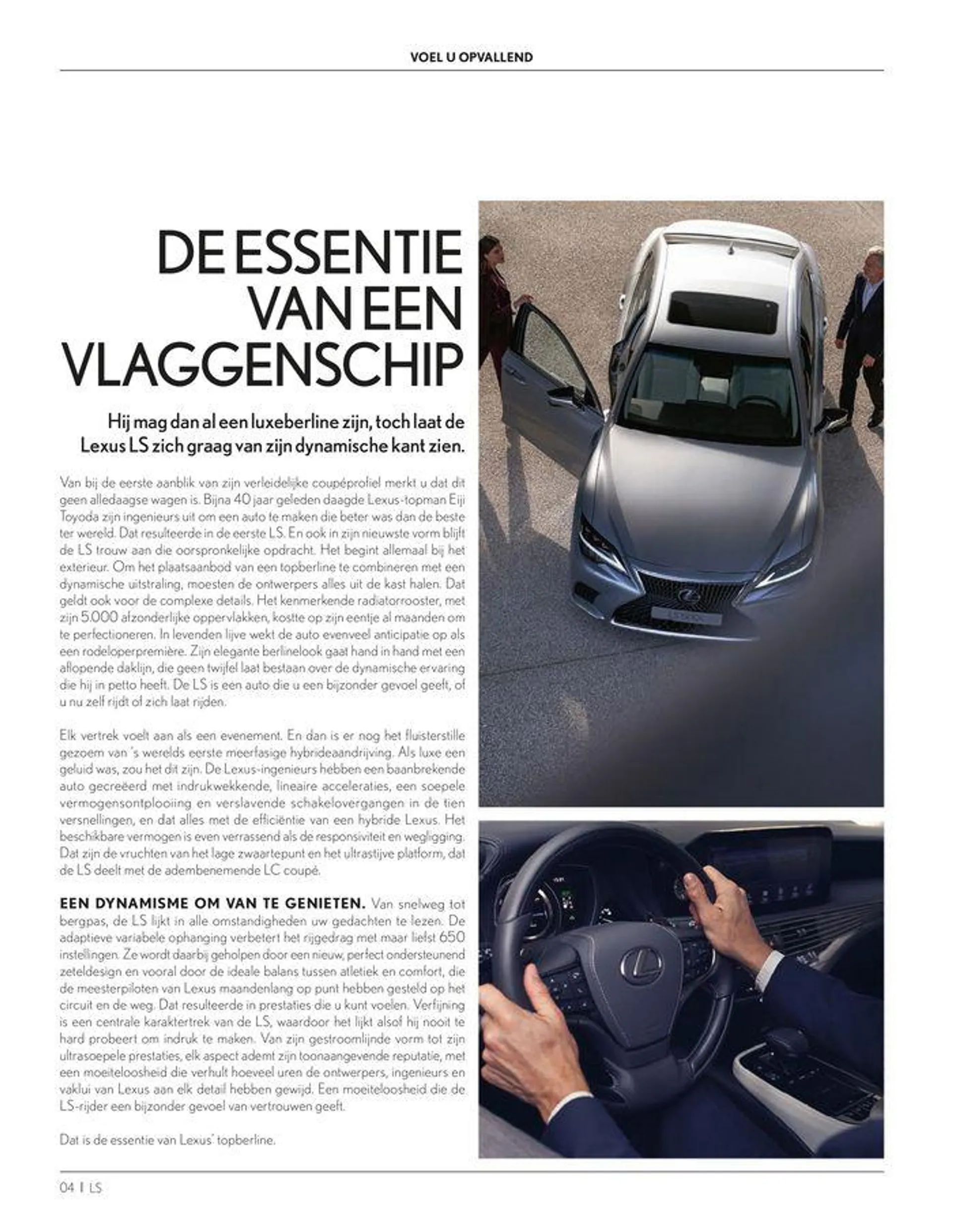 LEXUS LS van 23 november tot 23 november 2024 - folder pagina 4