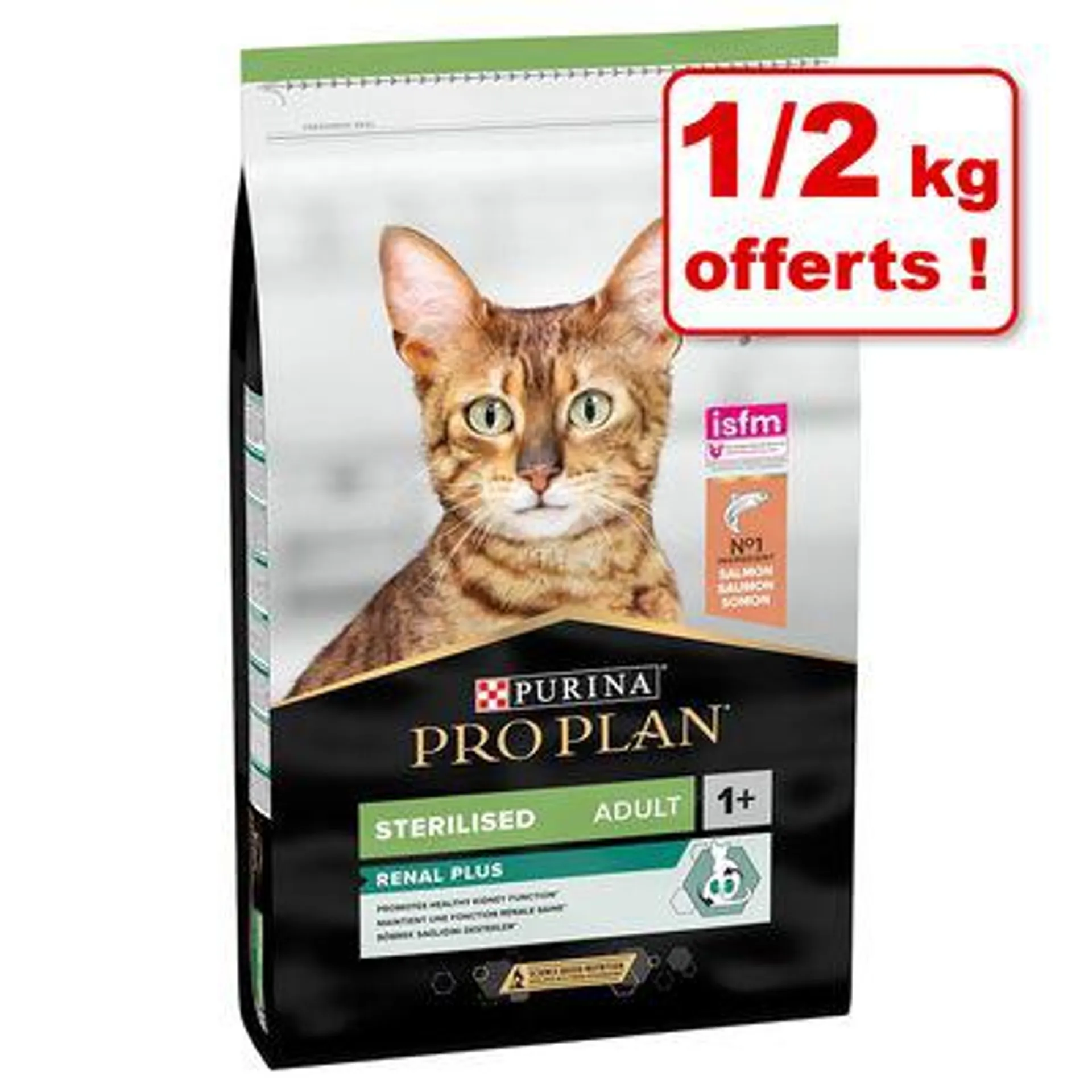 Croquettes PURINA PRO PLAN pour chat 9/12 kg + 1/2 kg offerts !