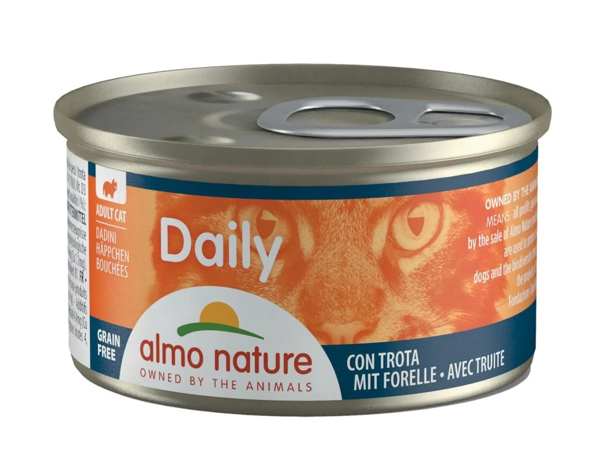 Daily Cats 85g - brokjes met forel