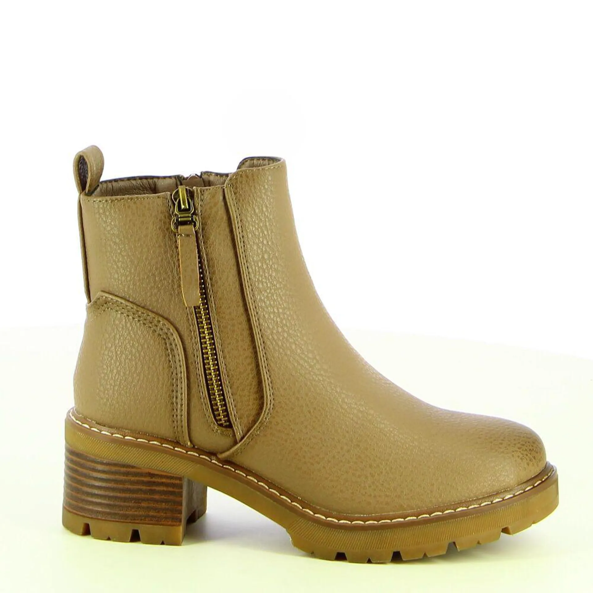 Ken Shoe Fashion - Taupe - Boots