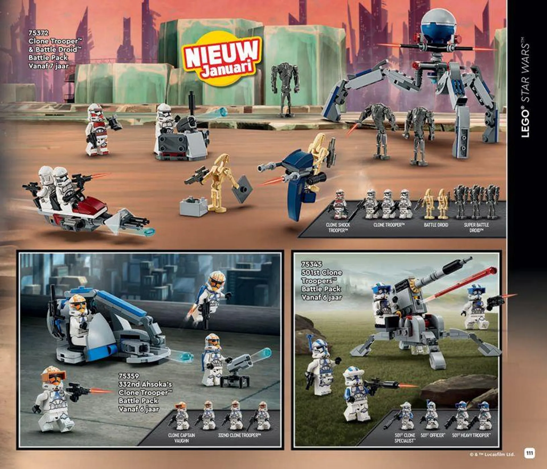  LEGO Catalogus 2024 van 26 januari tot 31 december 2024 - folder pagina 111