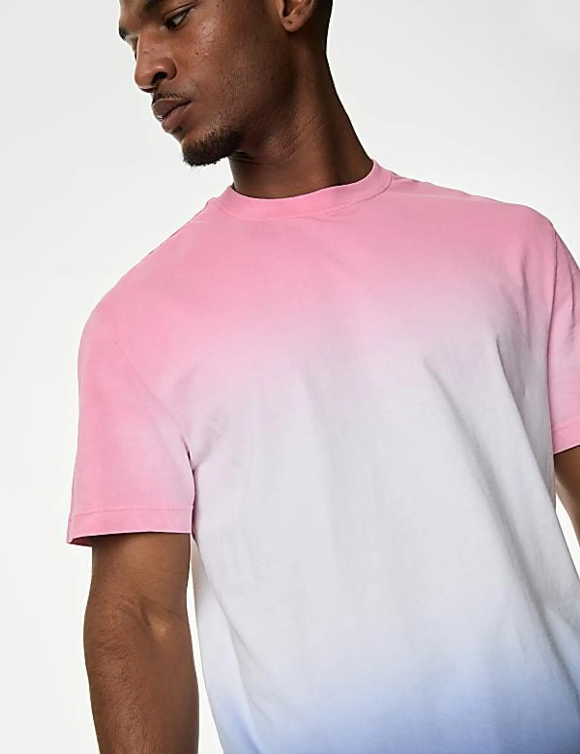 Pure Cotton Ombre T-Shirt