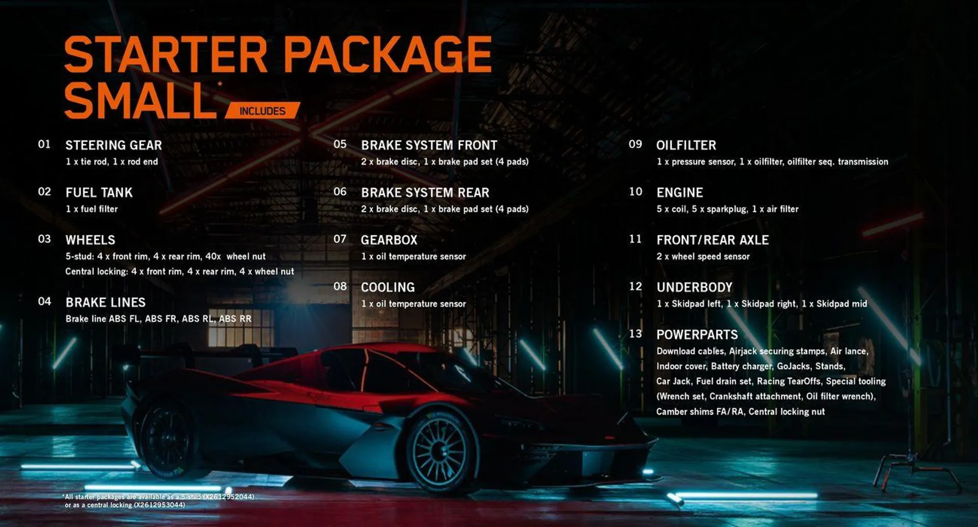 KTM X-BOW GTX/GT2 van 13 oktober tot 13 oktober 2024 - folder pagina 22