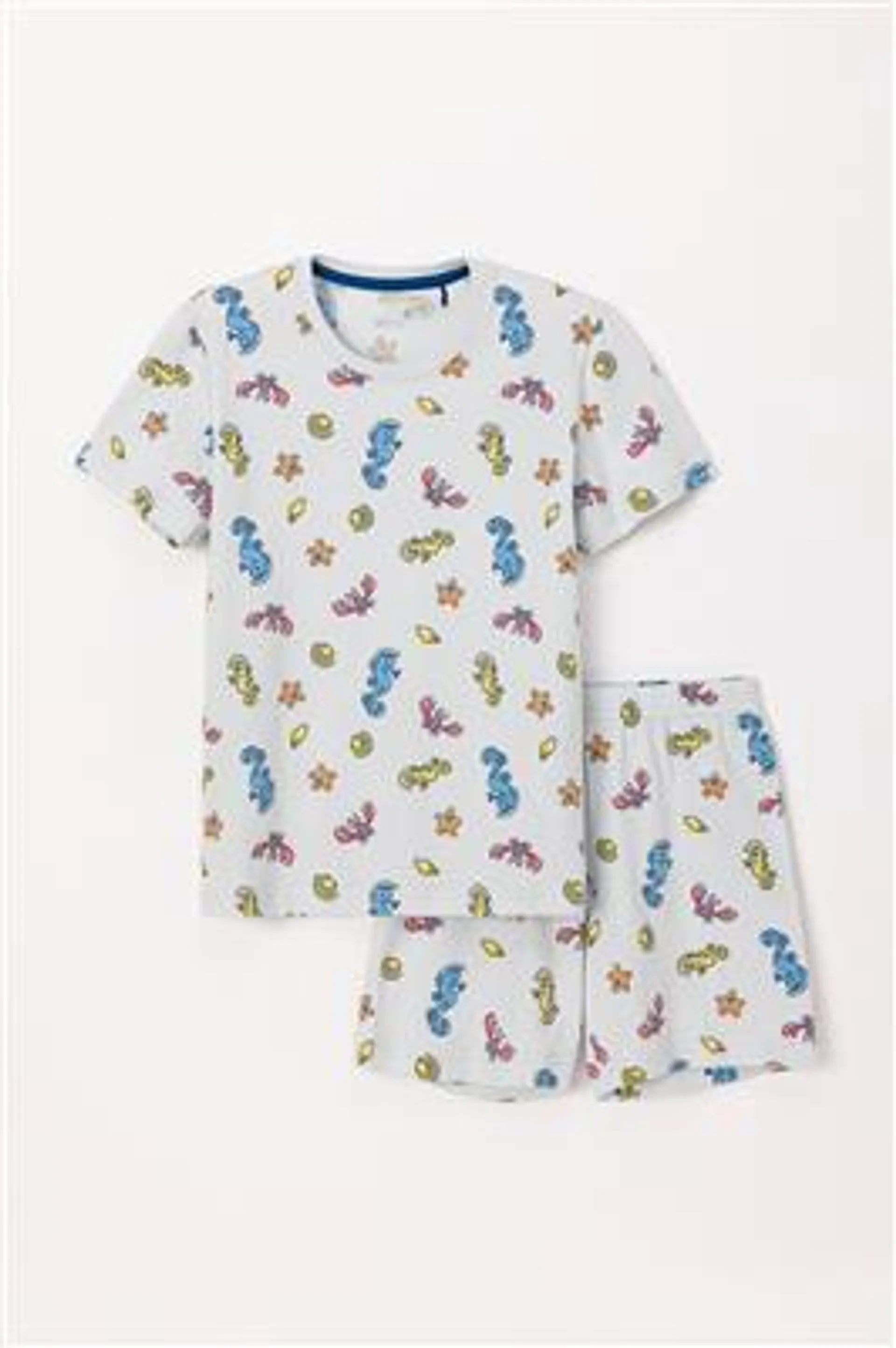 Pyjama Woody - zeepaardjes print