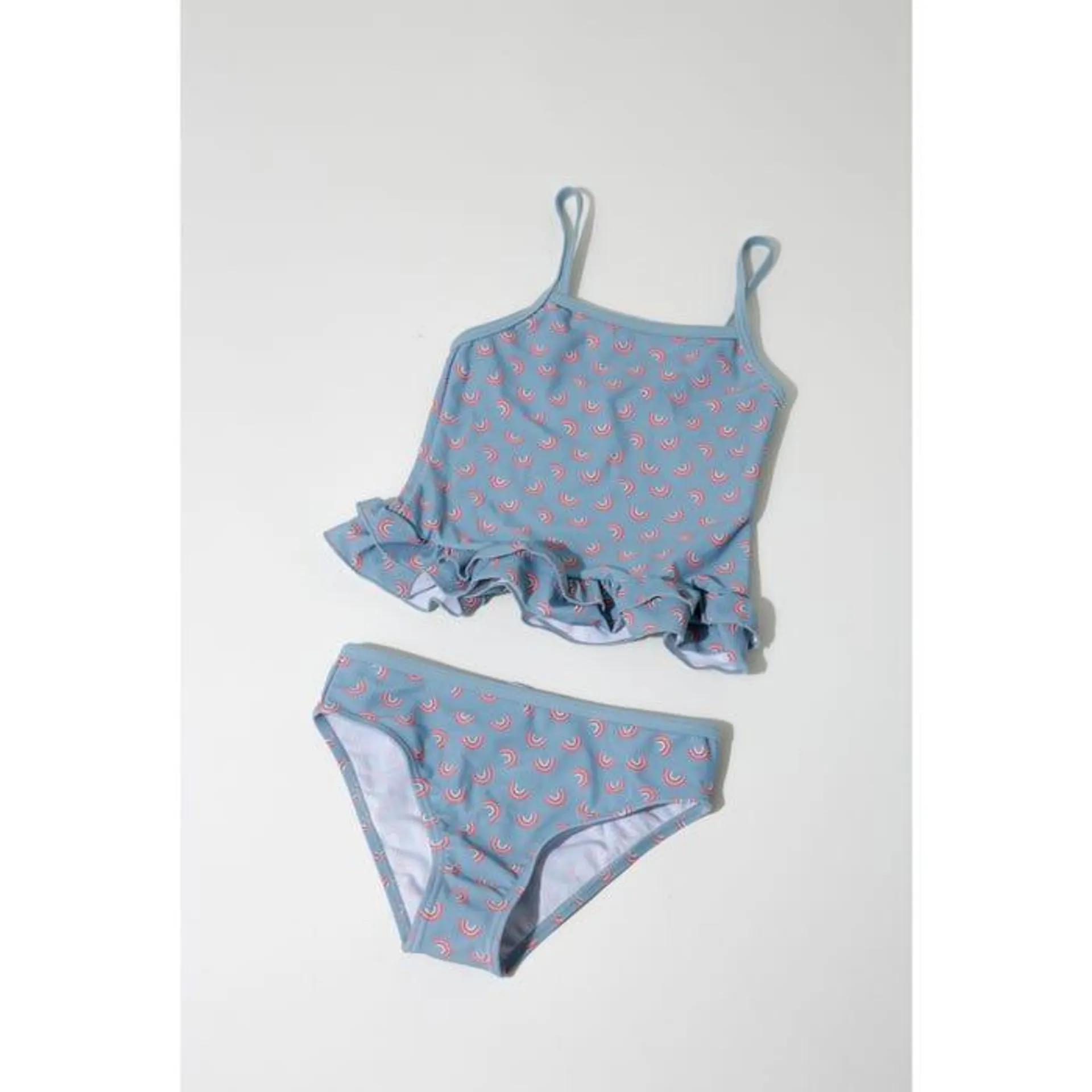 Kids tankini set regenboog