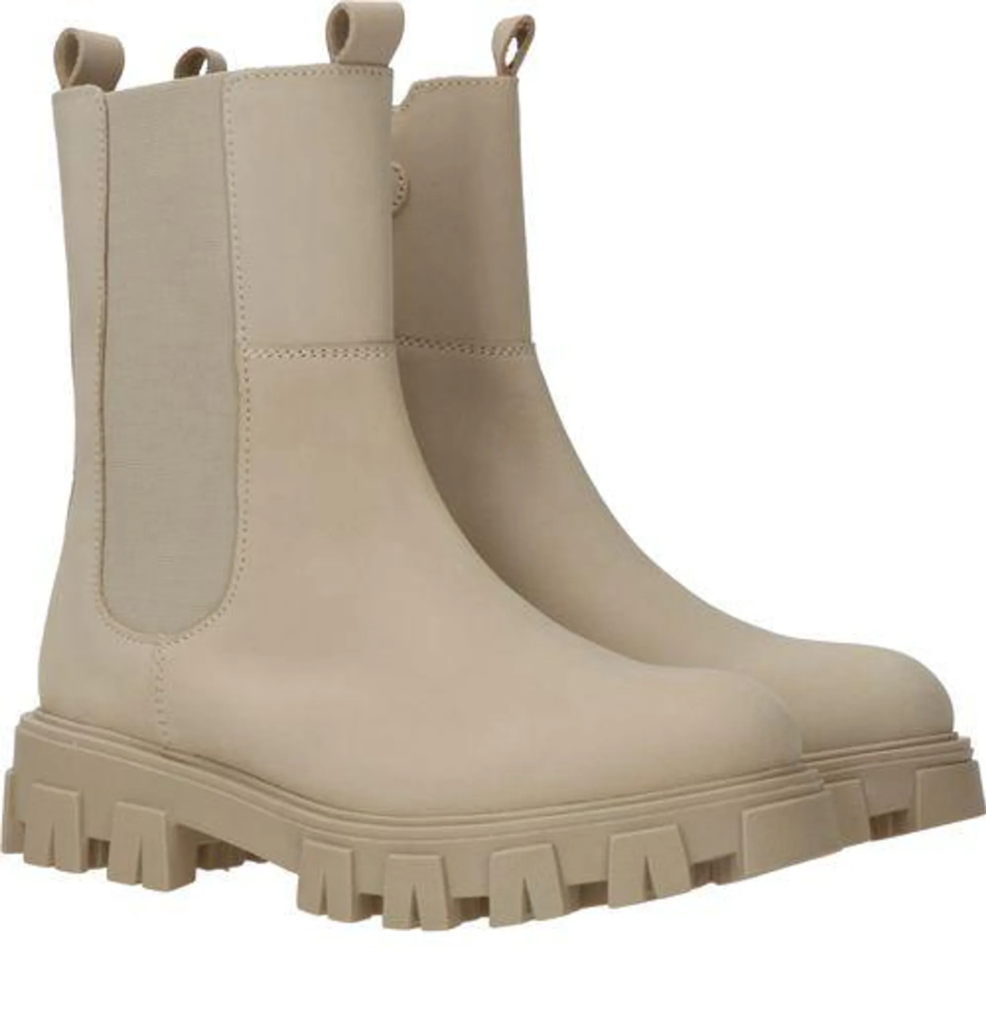 DSTRCT Chelseaboots Beige Meisjes