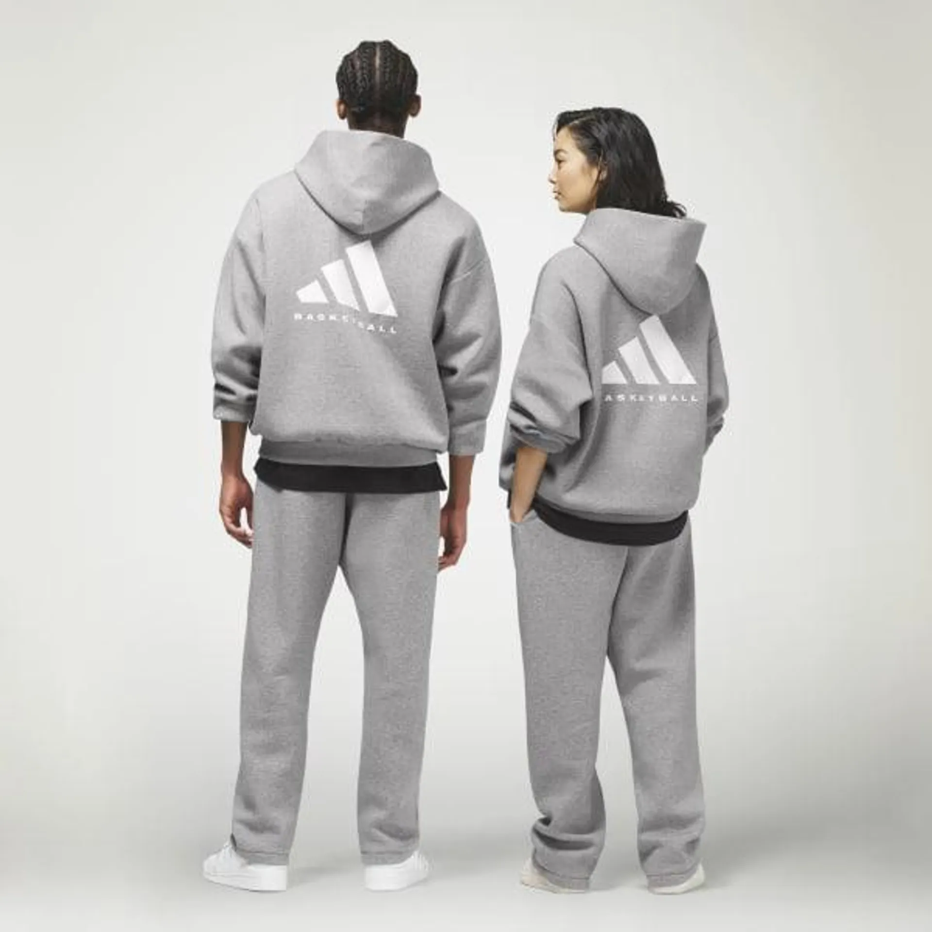 adidas Basketball Heather Hoodie