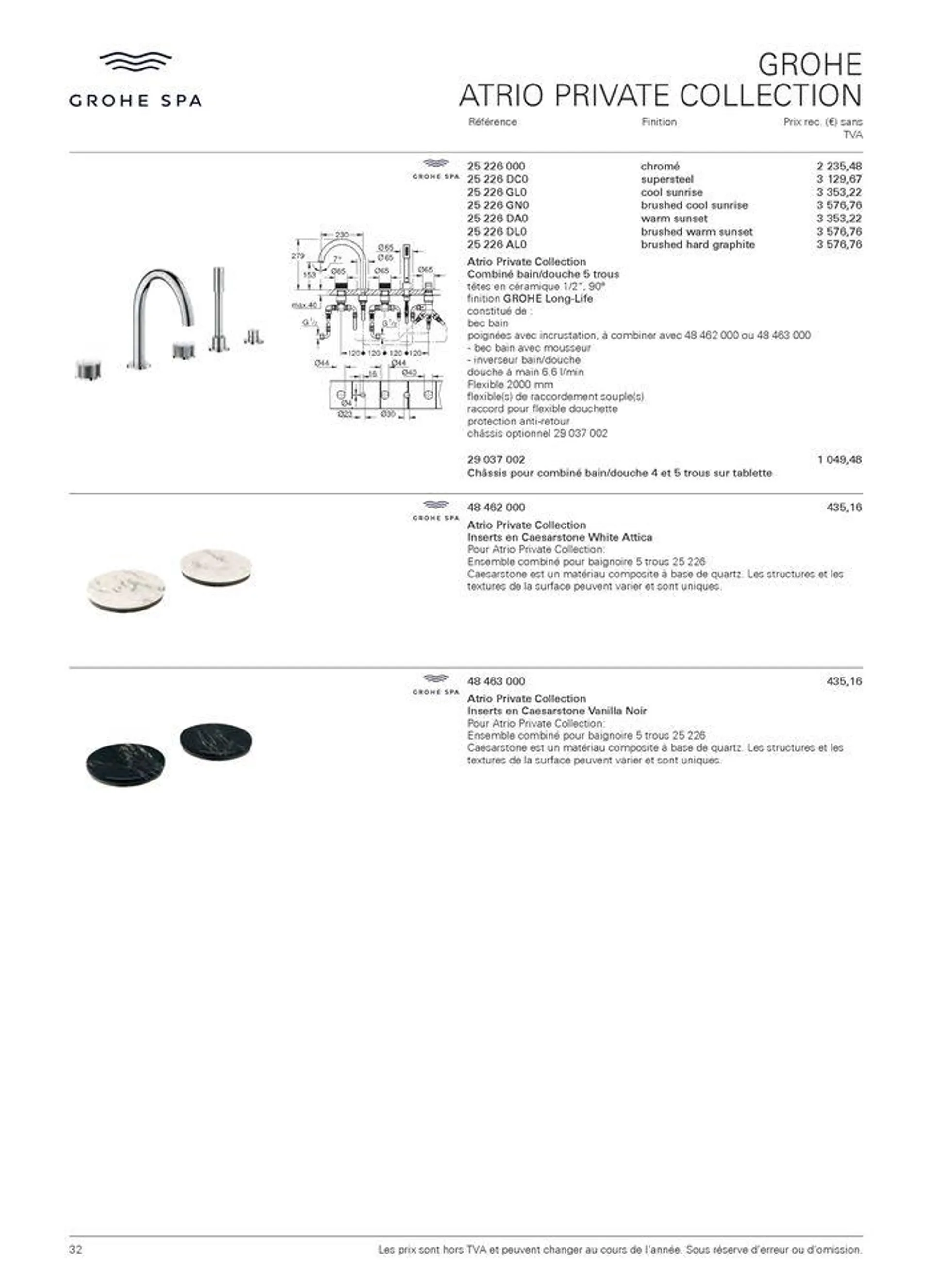 CATALOGUE 2024 van 2 februari tot 31 januari 2025 - folder pagina 32