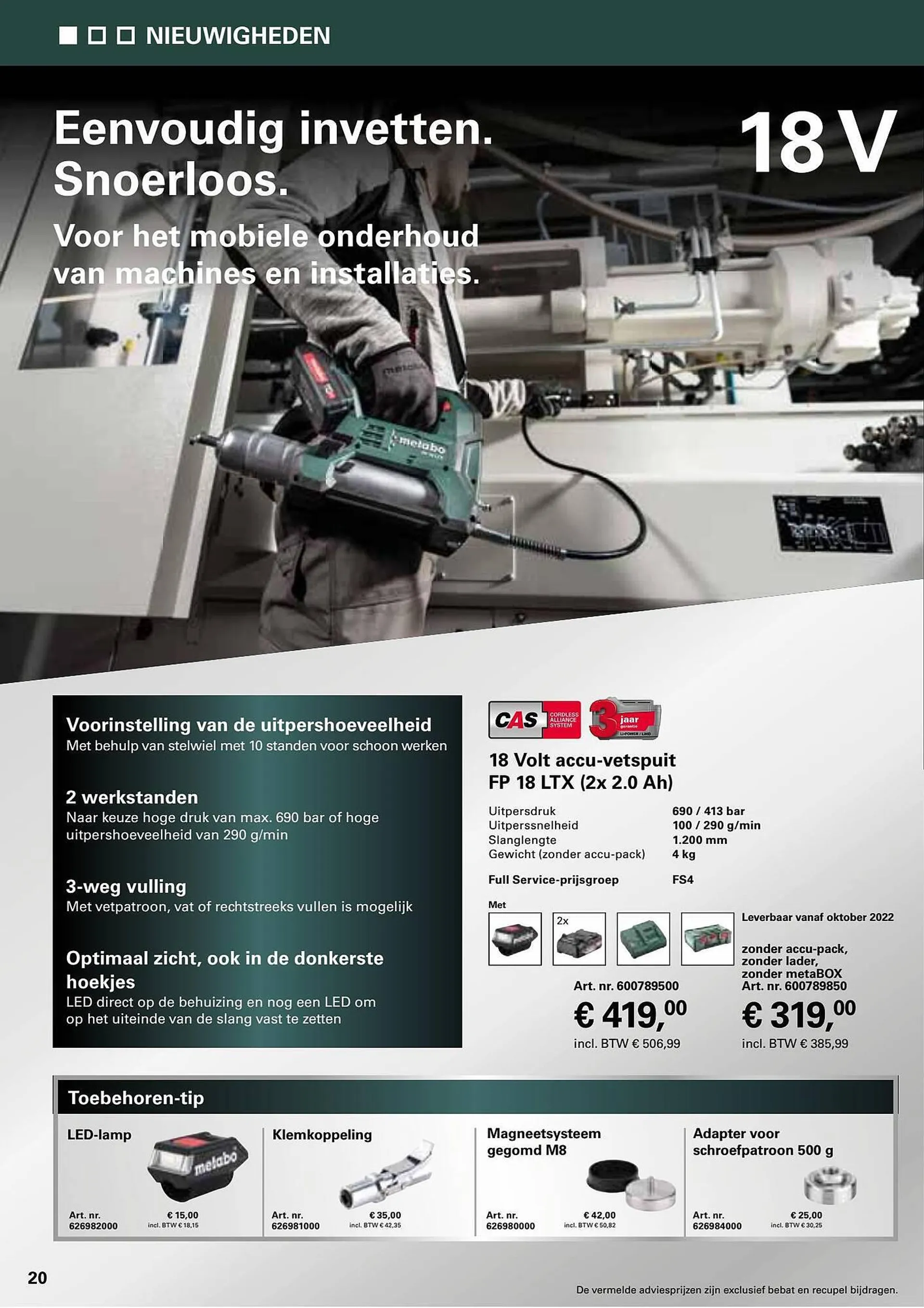 Metabo folder van 7 april tot 31 augustus 2023 - folder pagina 20