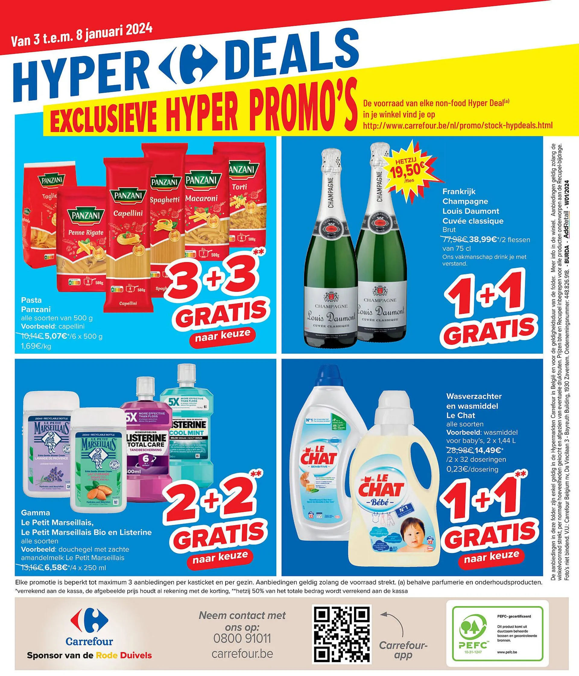 Hyper Carrefour Folder van 4 januari tot 4 januari 2024 - folder pagina 45