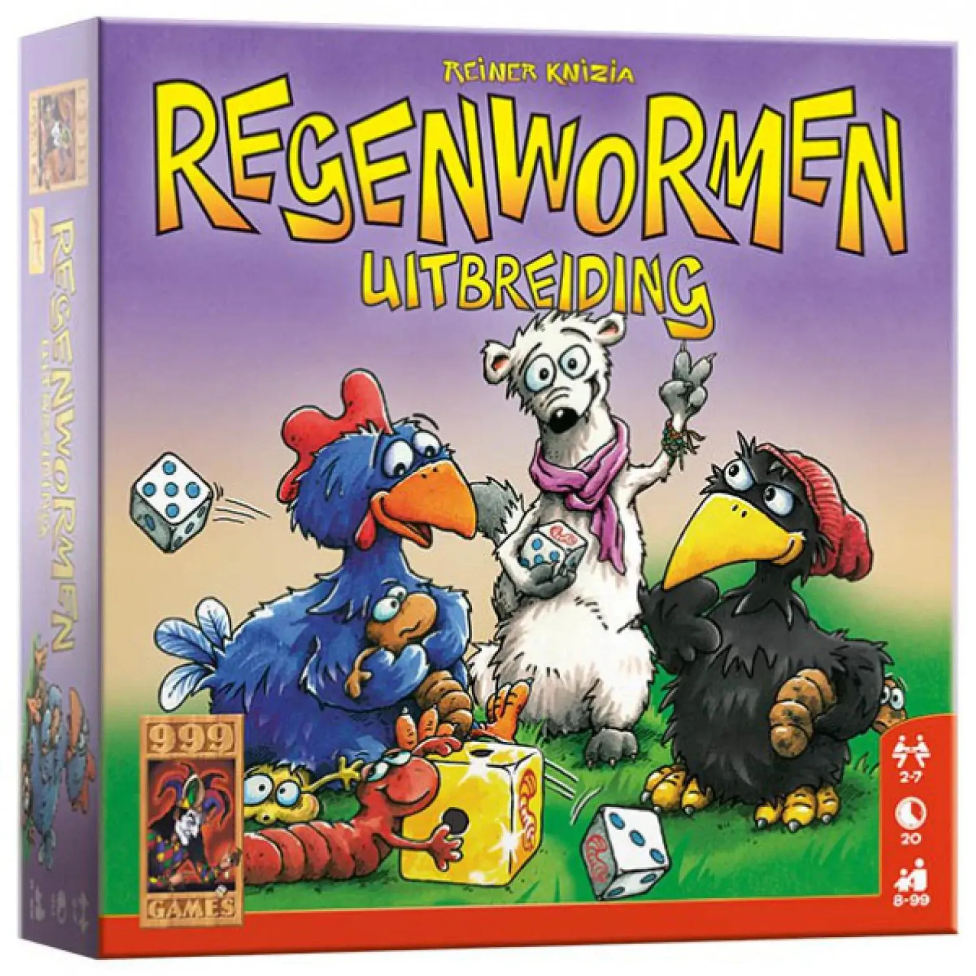 REGENWORMEN UITBREIDING