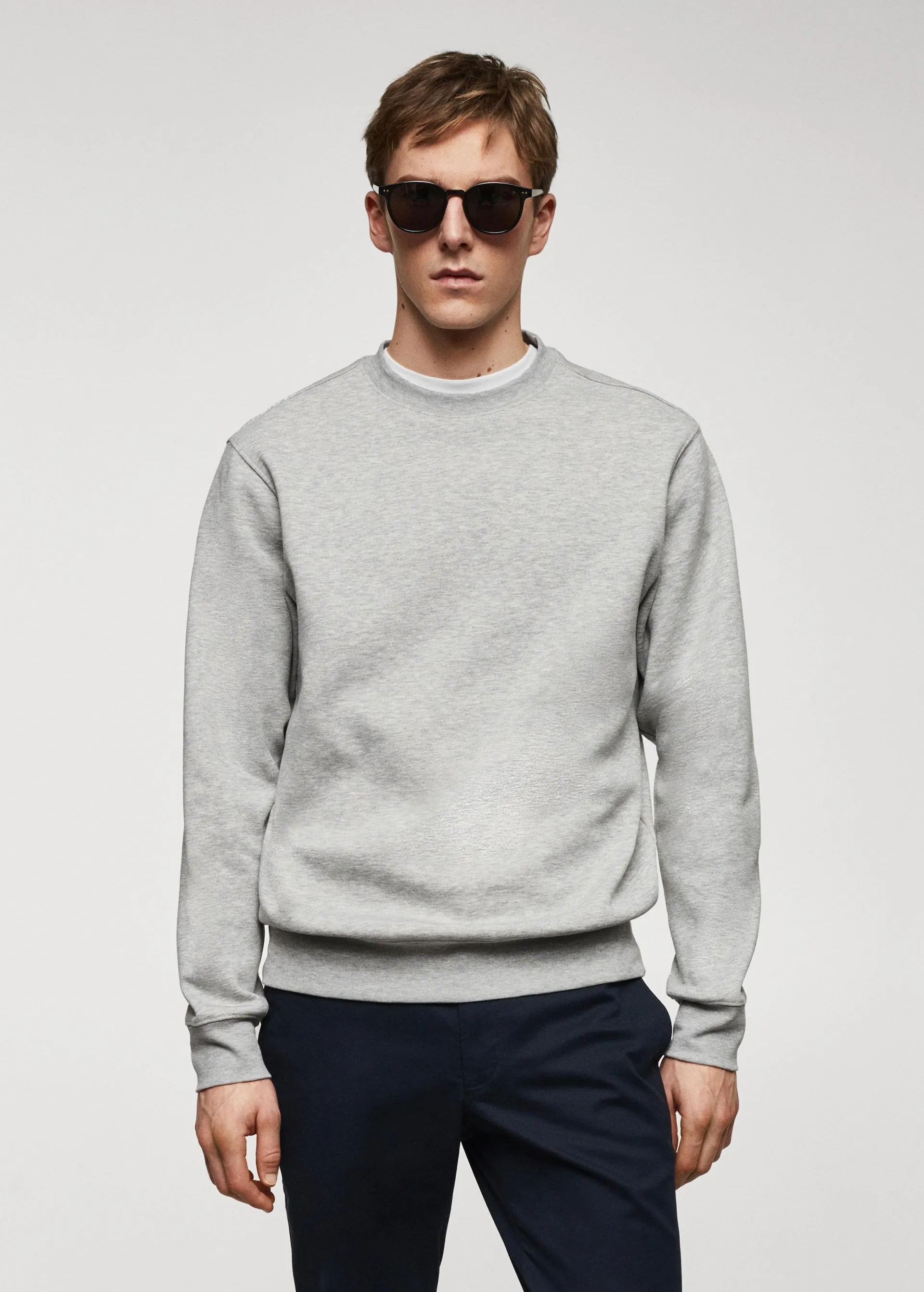 Lightweight cotton sweatshirt