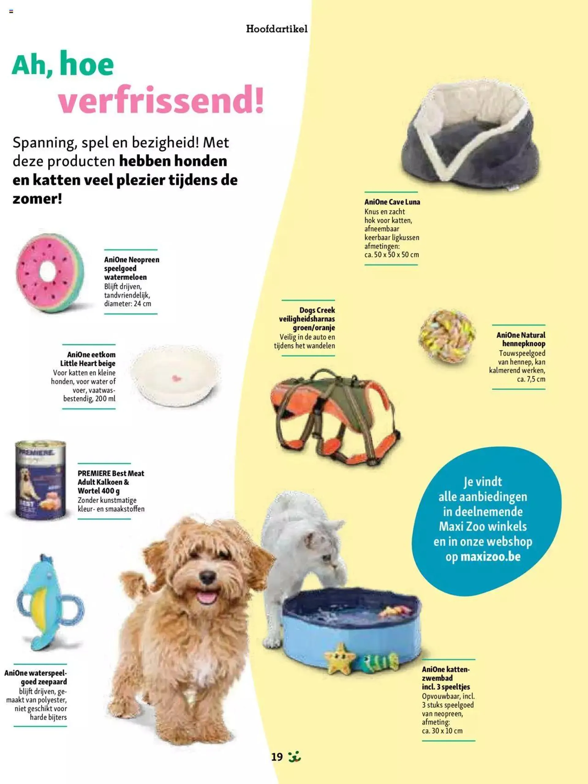 Maxi Zoo folder van 1 januari tot 31 december 2024 - folder pagina 19