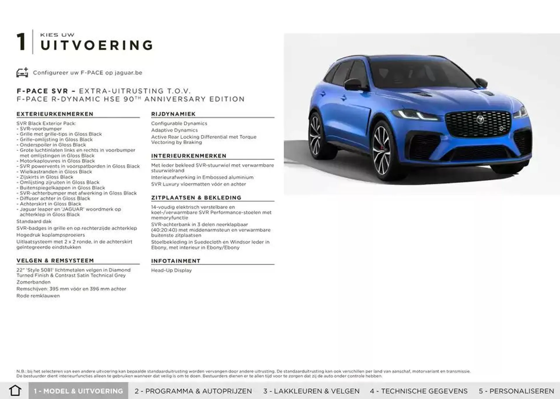 F-pace van 8 oktober tot 8 oktober 2025 - folder pagina 9