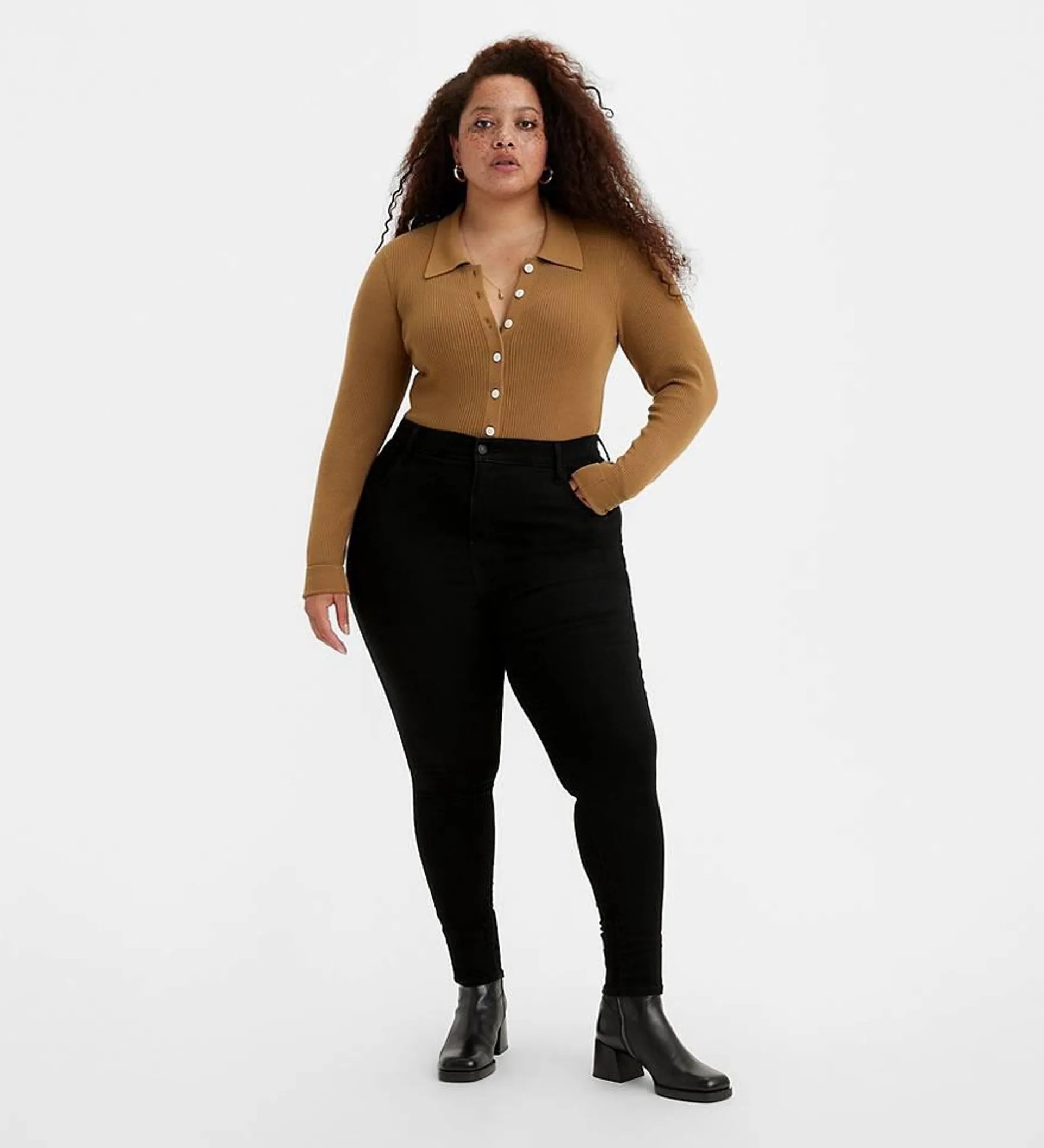 720™ High Rise Super Skinny Jeans (plus)