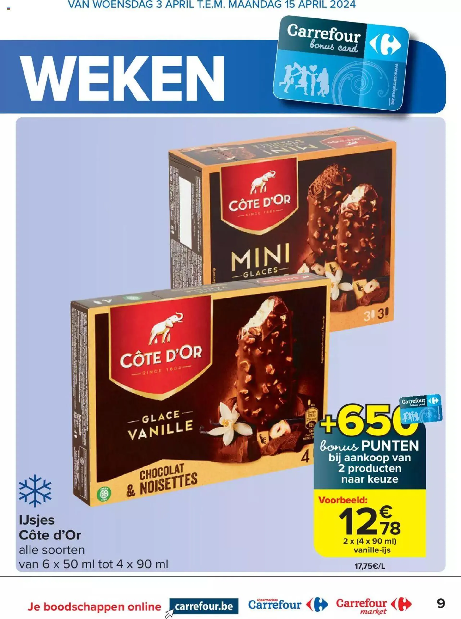 Carrefour Special Bonus Punten van 15 april tot 31 december 2024 - folder pagina 9