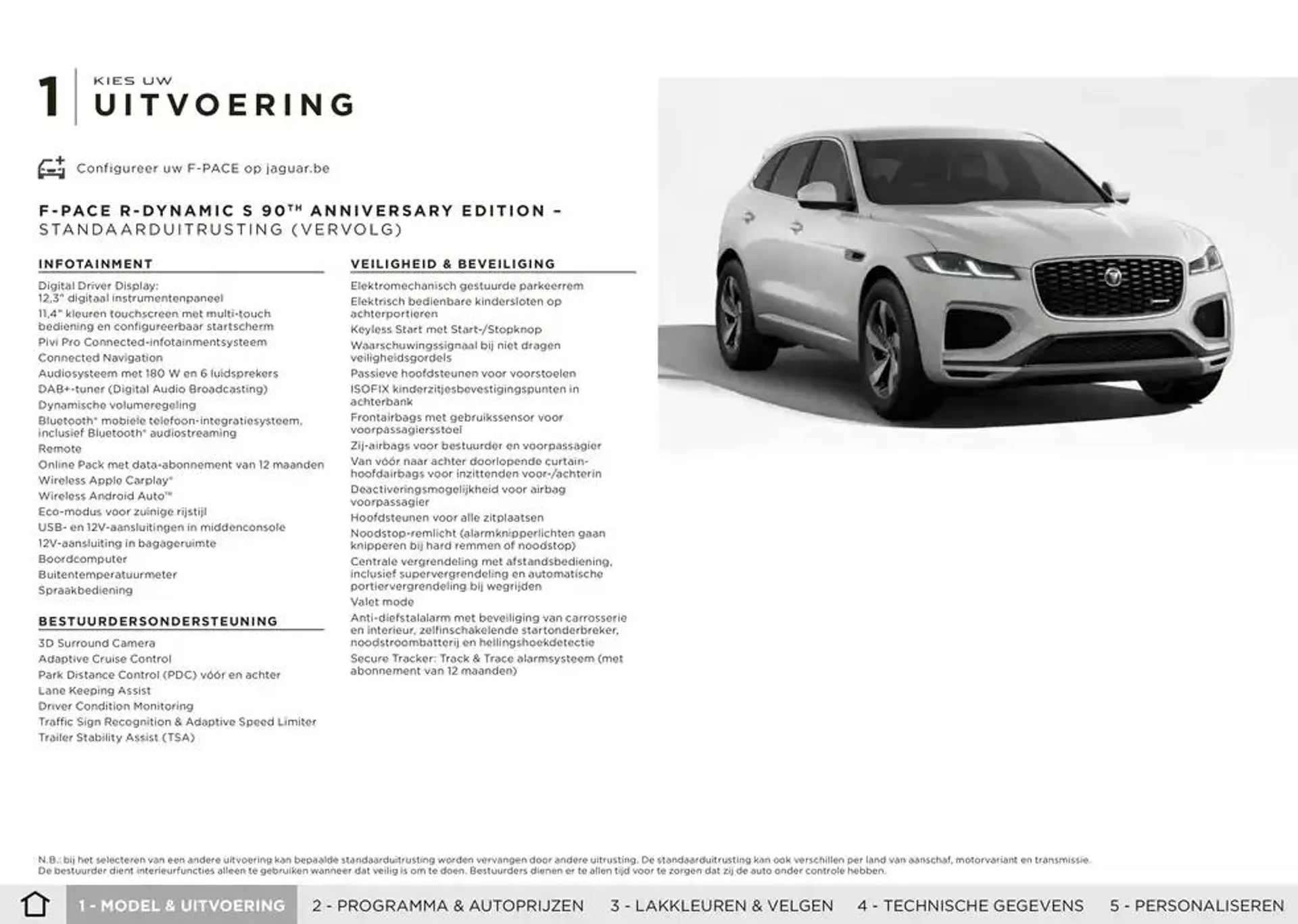 F-pace van 8 oktober tot 8 oktober 2025 - folder pagina 5