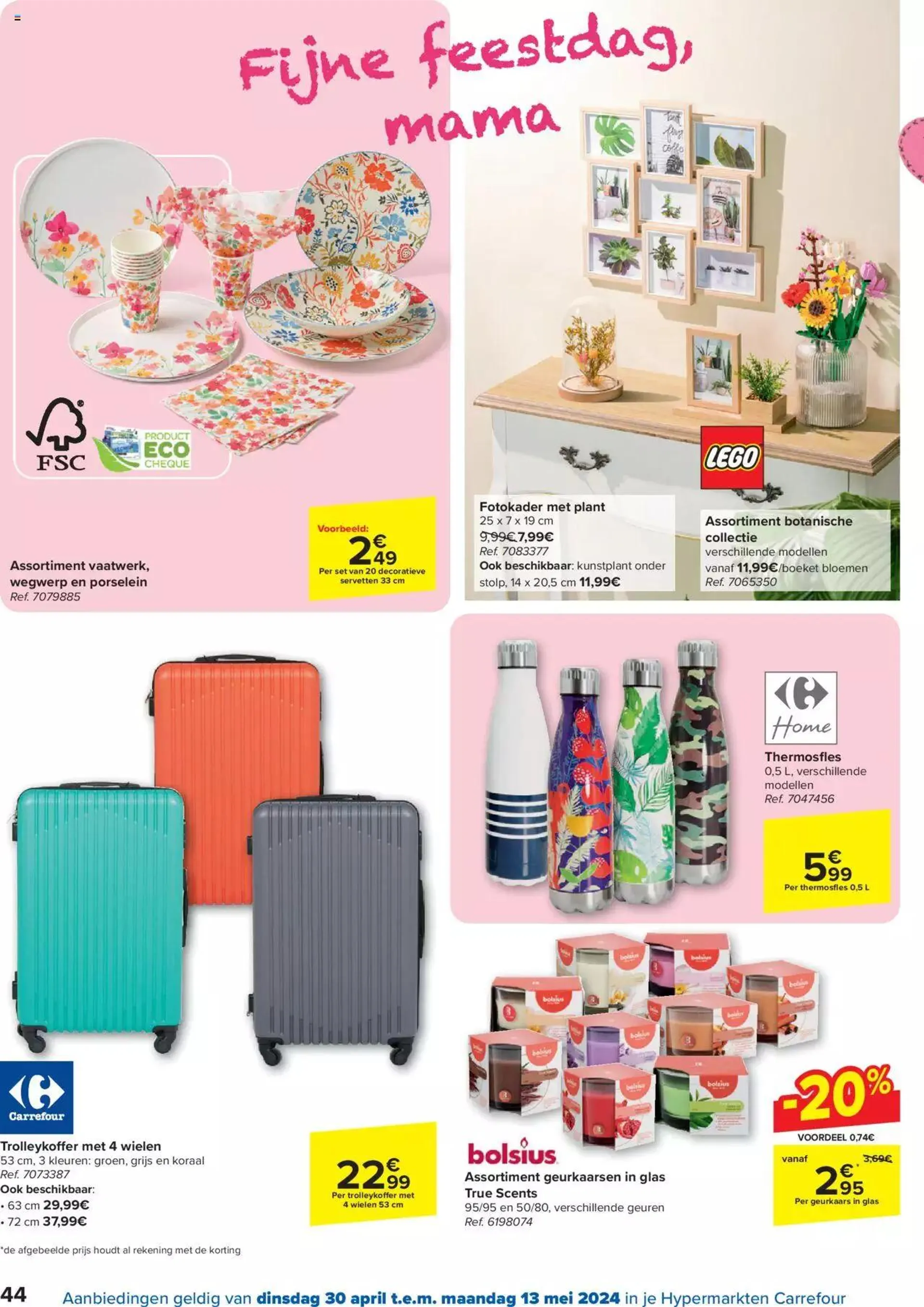 Carrefour folder week 18/19 van 13 mei tot 31 december 2024 - folder pagina 44