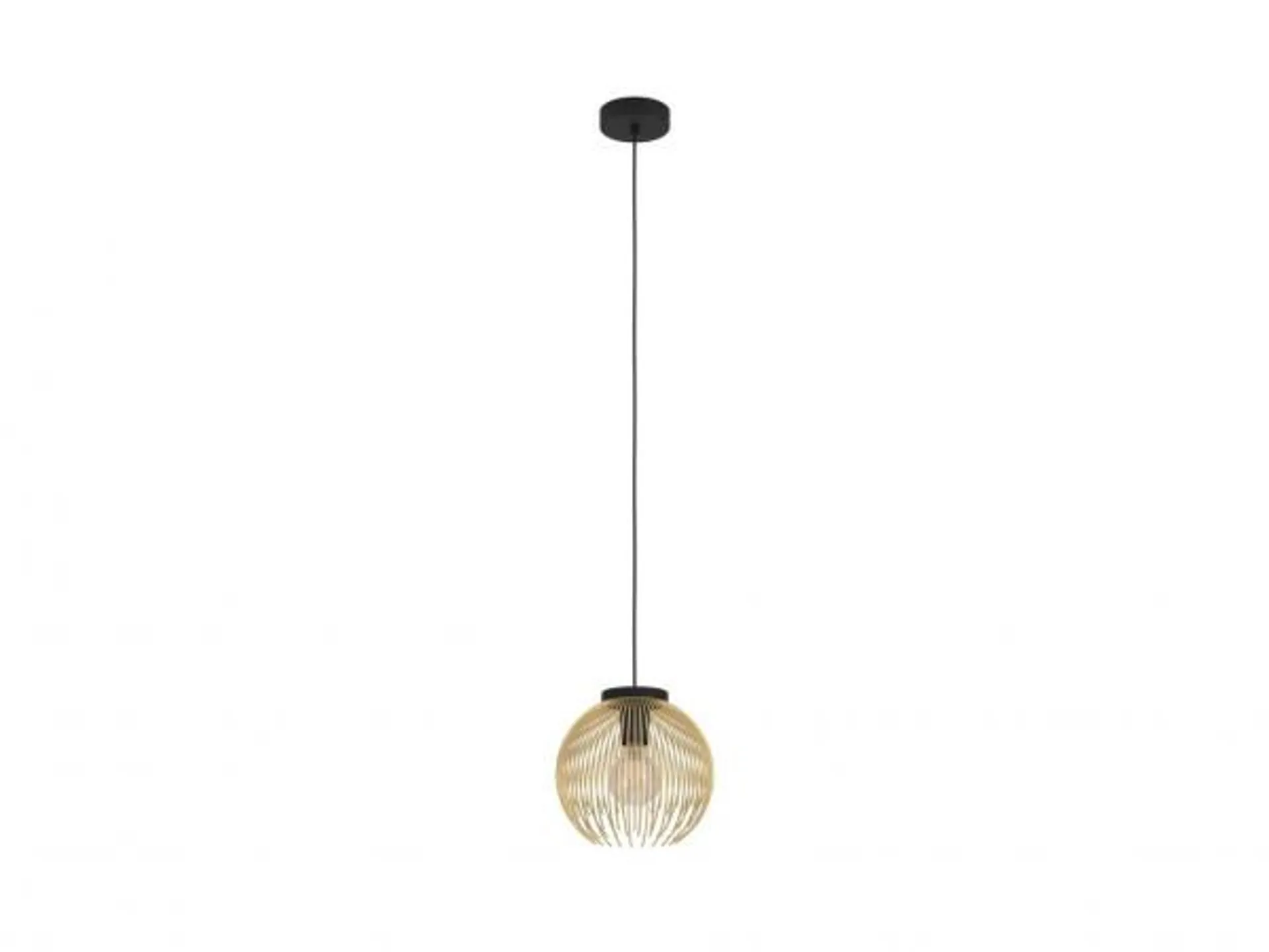 Hanglamp VENEZUELA - Zwart/Goud