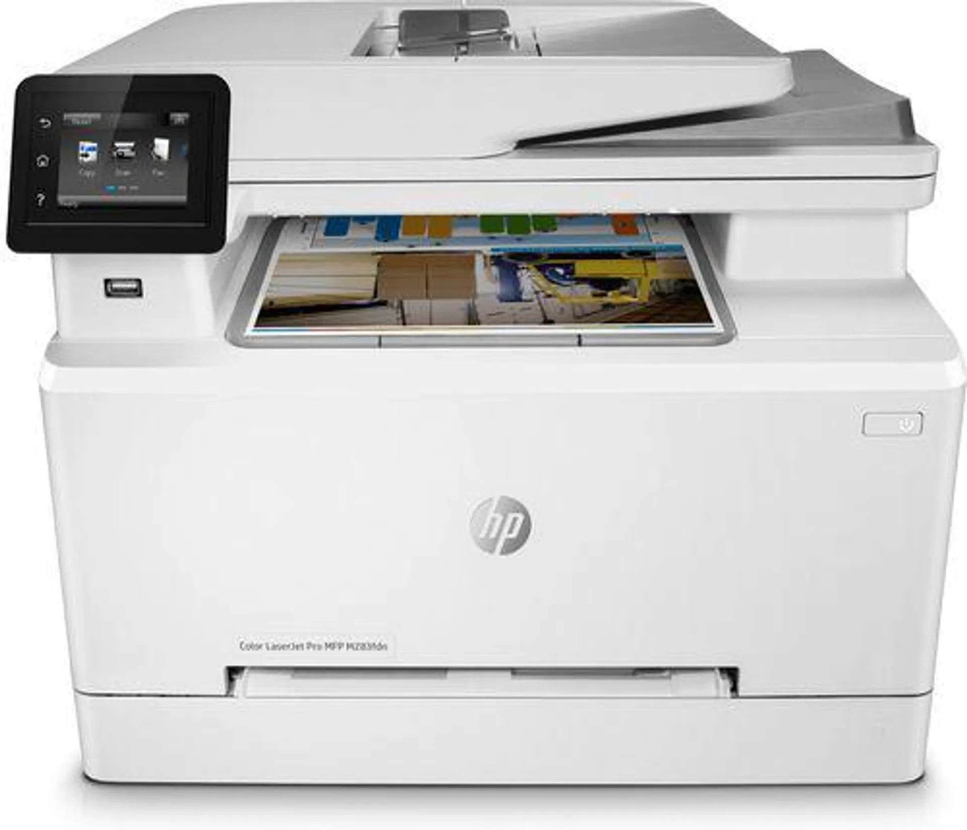 HP Color LaserJet Pro MFP M282nw, Printen, kopiëren, scannen, Printen via USB-poort aan voorzijde; S