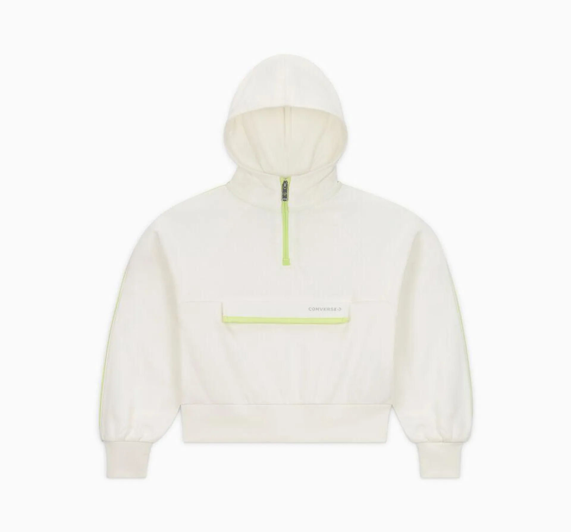 Half-Zip Boxy Hoodie