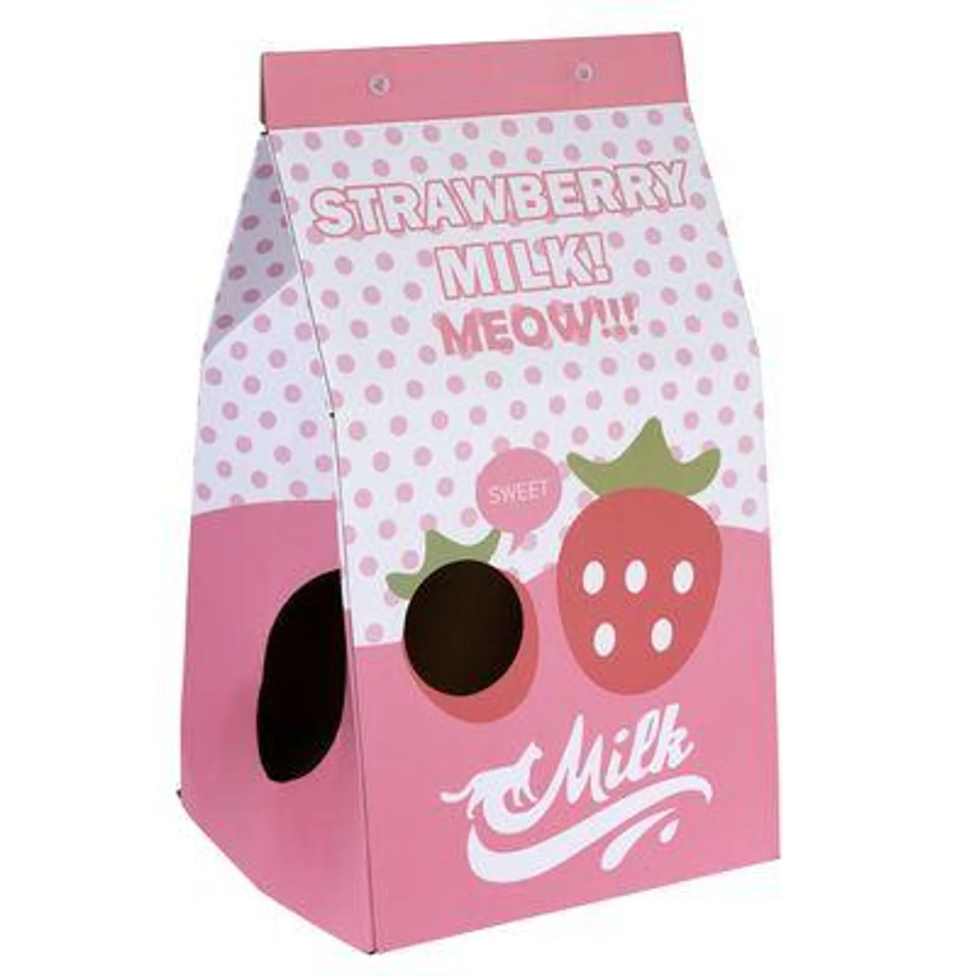 Maisonnette en carton TIAKI Milkbox pour chat